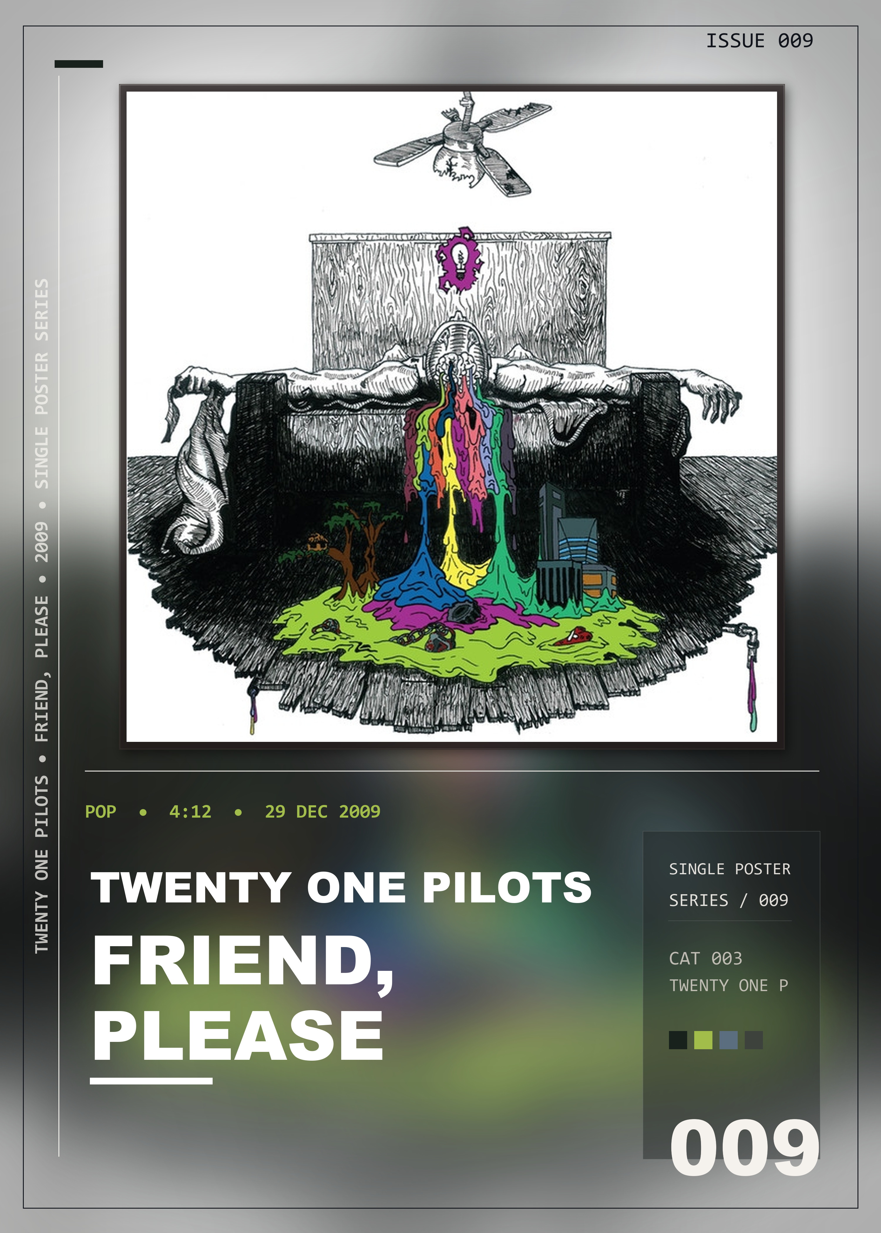 Music poster: Twenty One Pilots - Friend Please