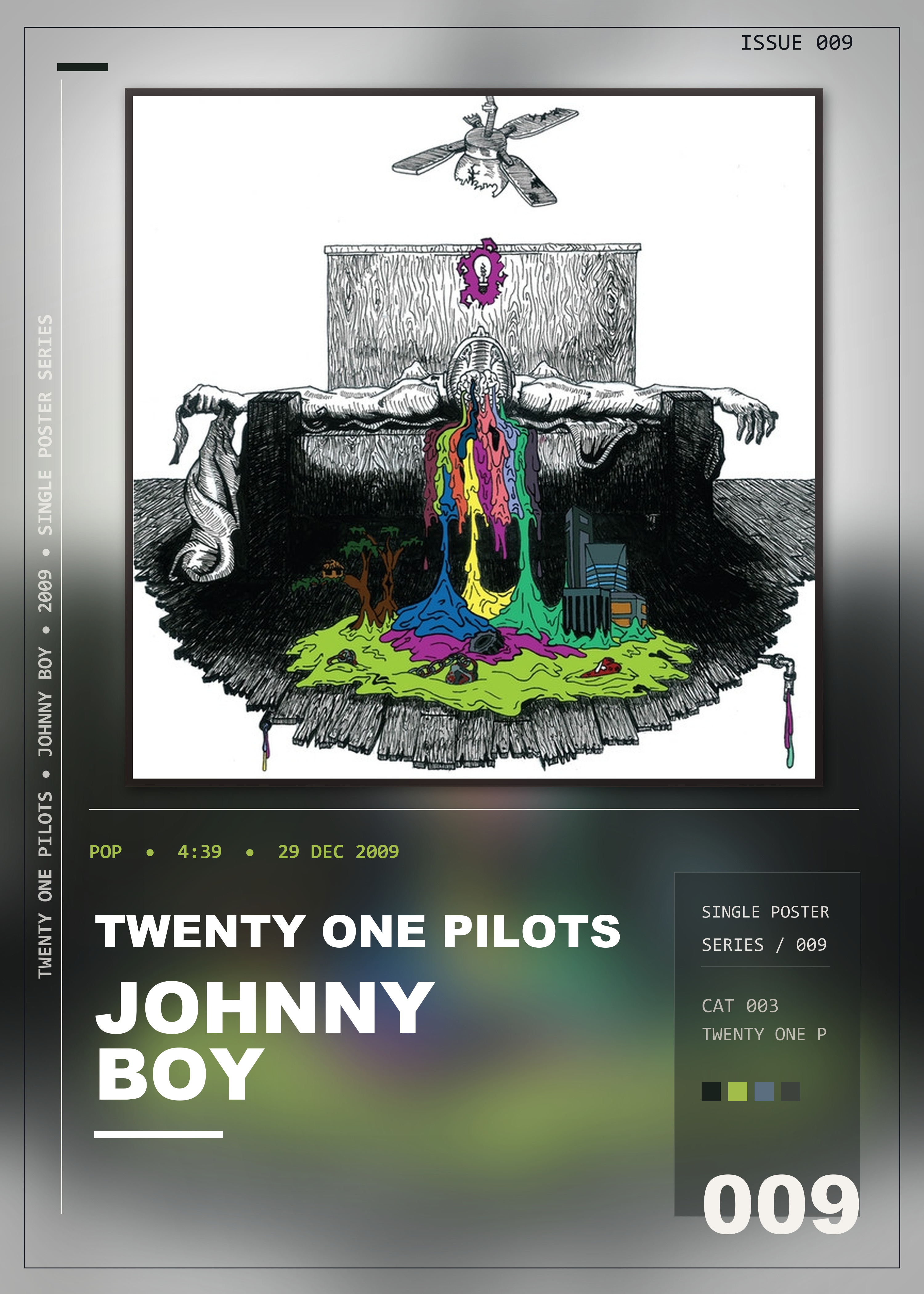 Music poster: Twenty One Pilots - Johnny Boy