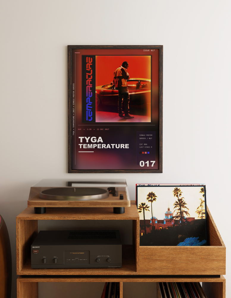 Music poster: Tyga - Temperature