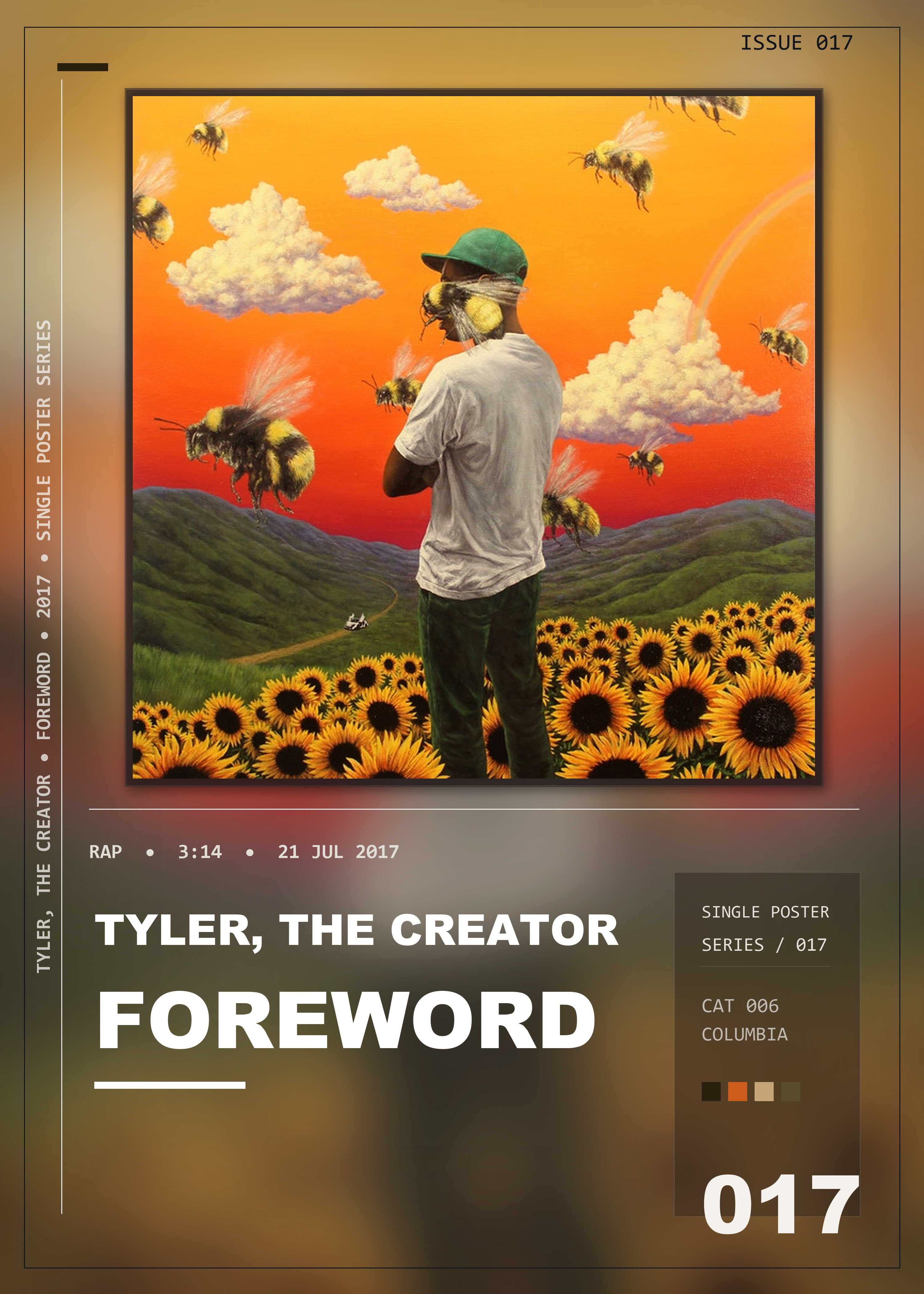 Music poster: Tyler The Creator - Foreword