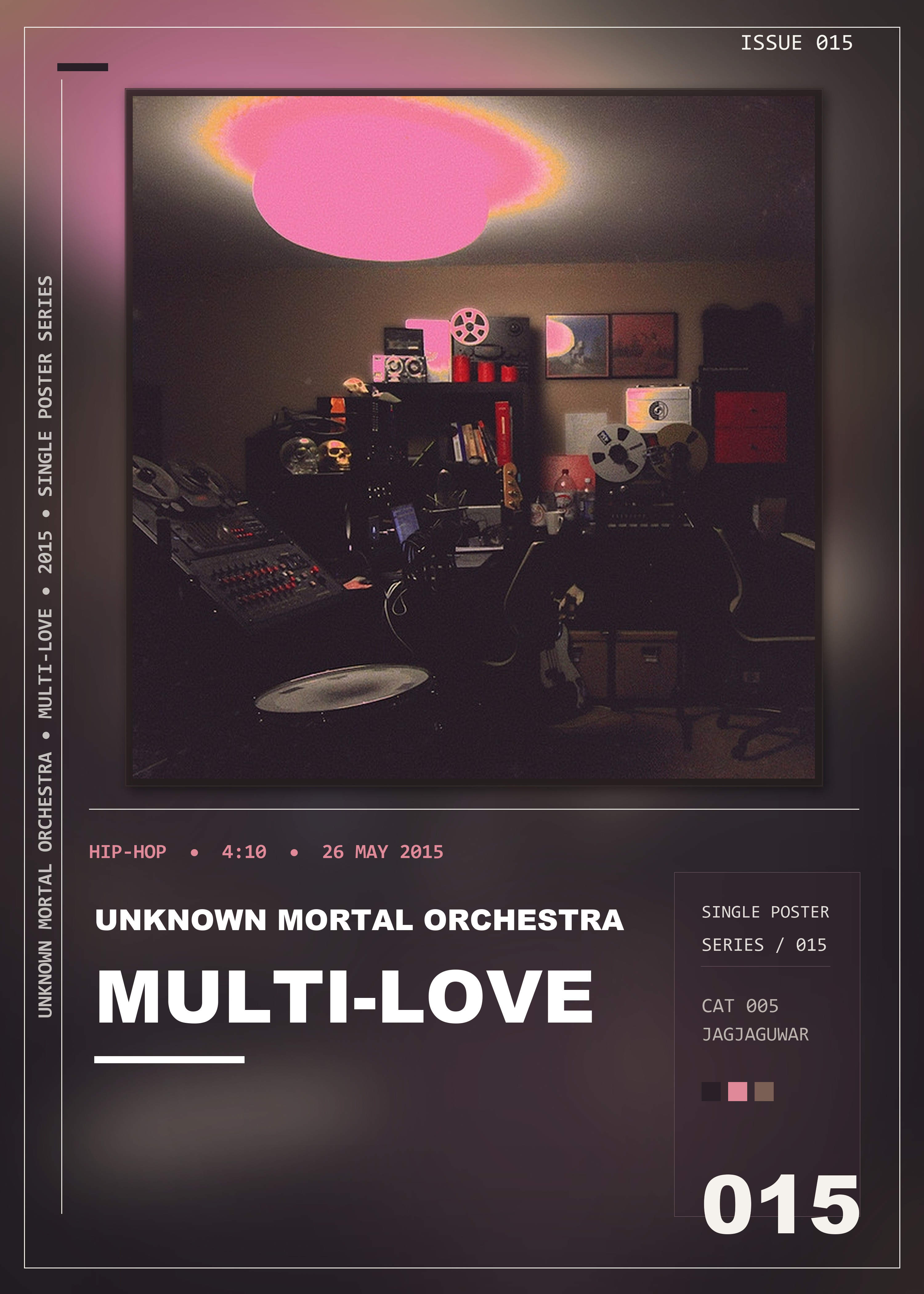 Music poster: Unknown Mortal Orchestra - Multi-Love