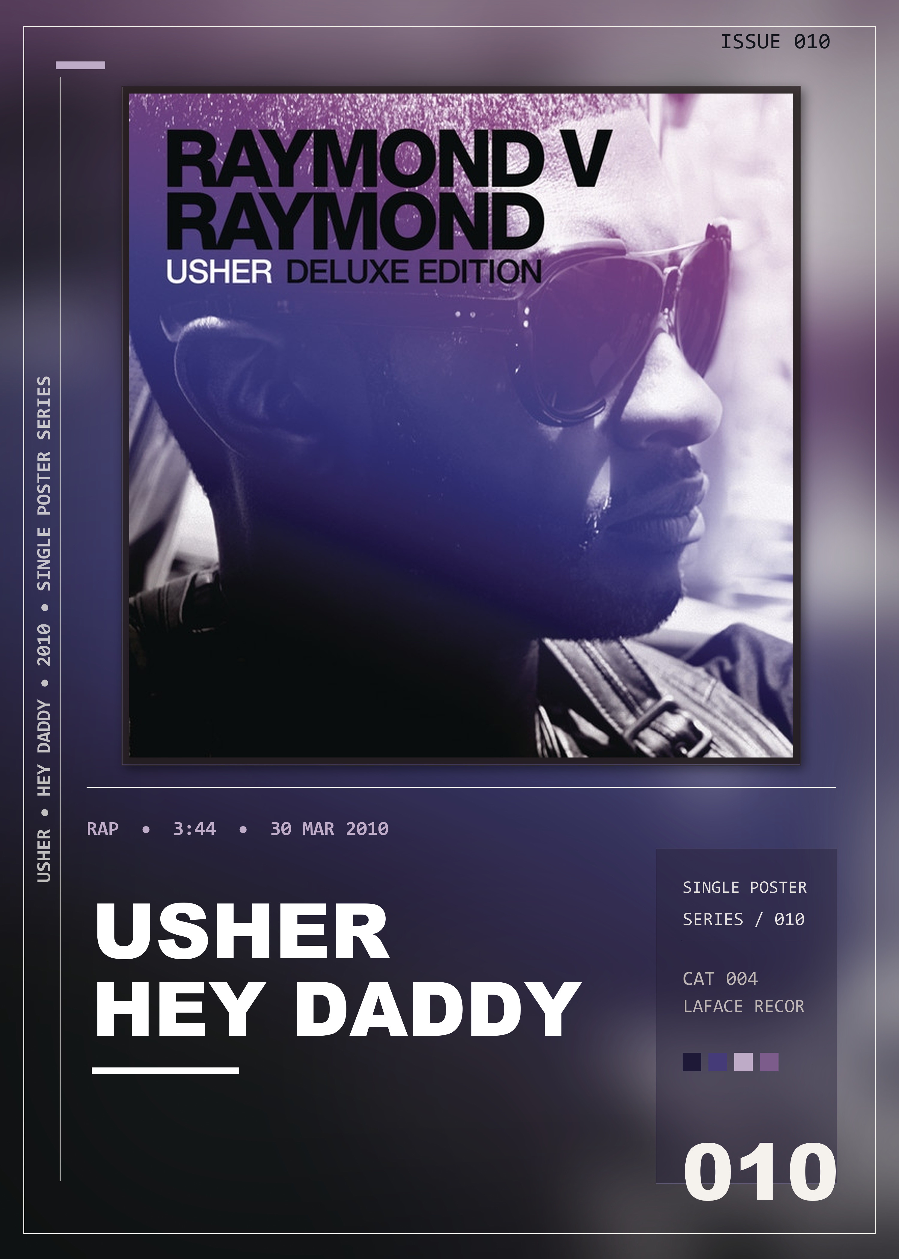Music poster: Usher - Hey Daddy Daddys Home