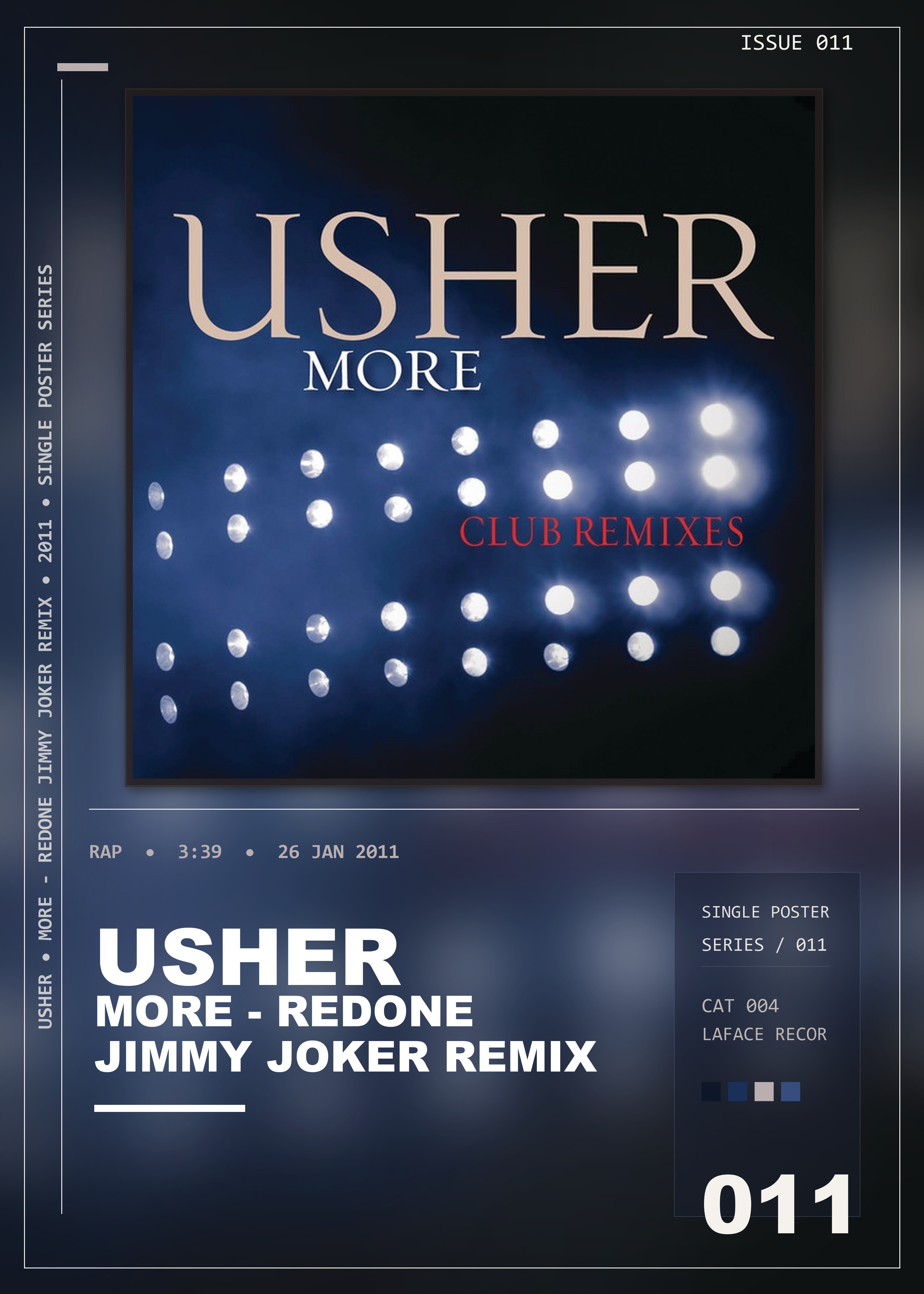 Music poster: Usher - More - RedOne Jimmy Joker Remix