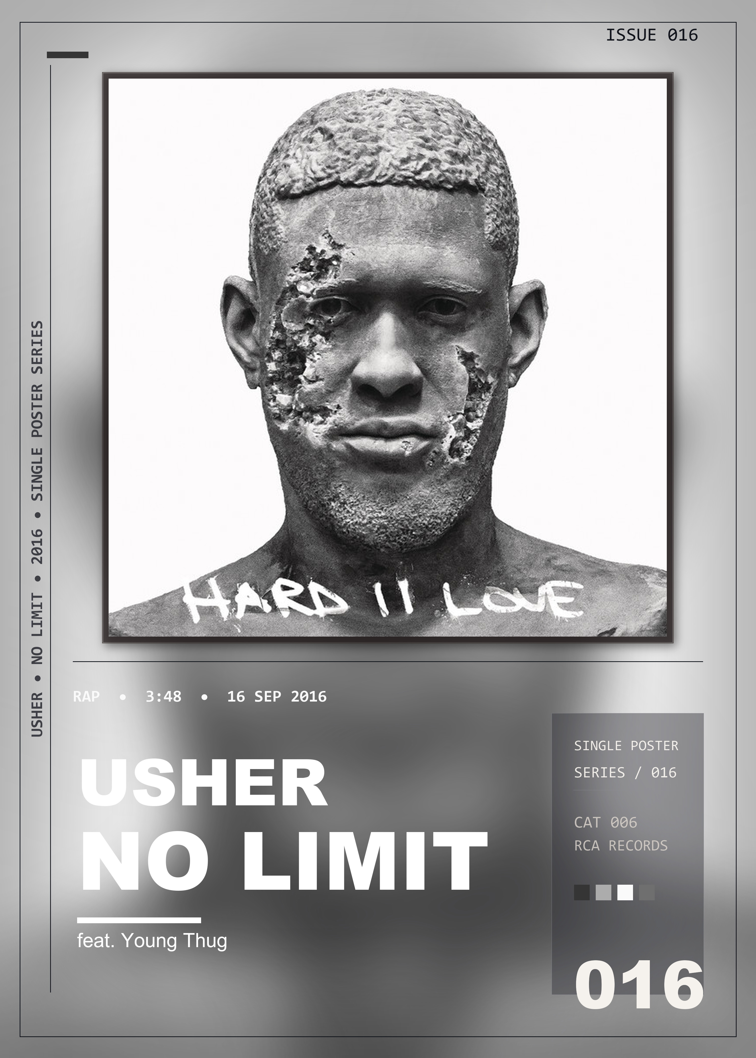 Music poster: Usher - No Limit feat Young Thug
