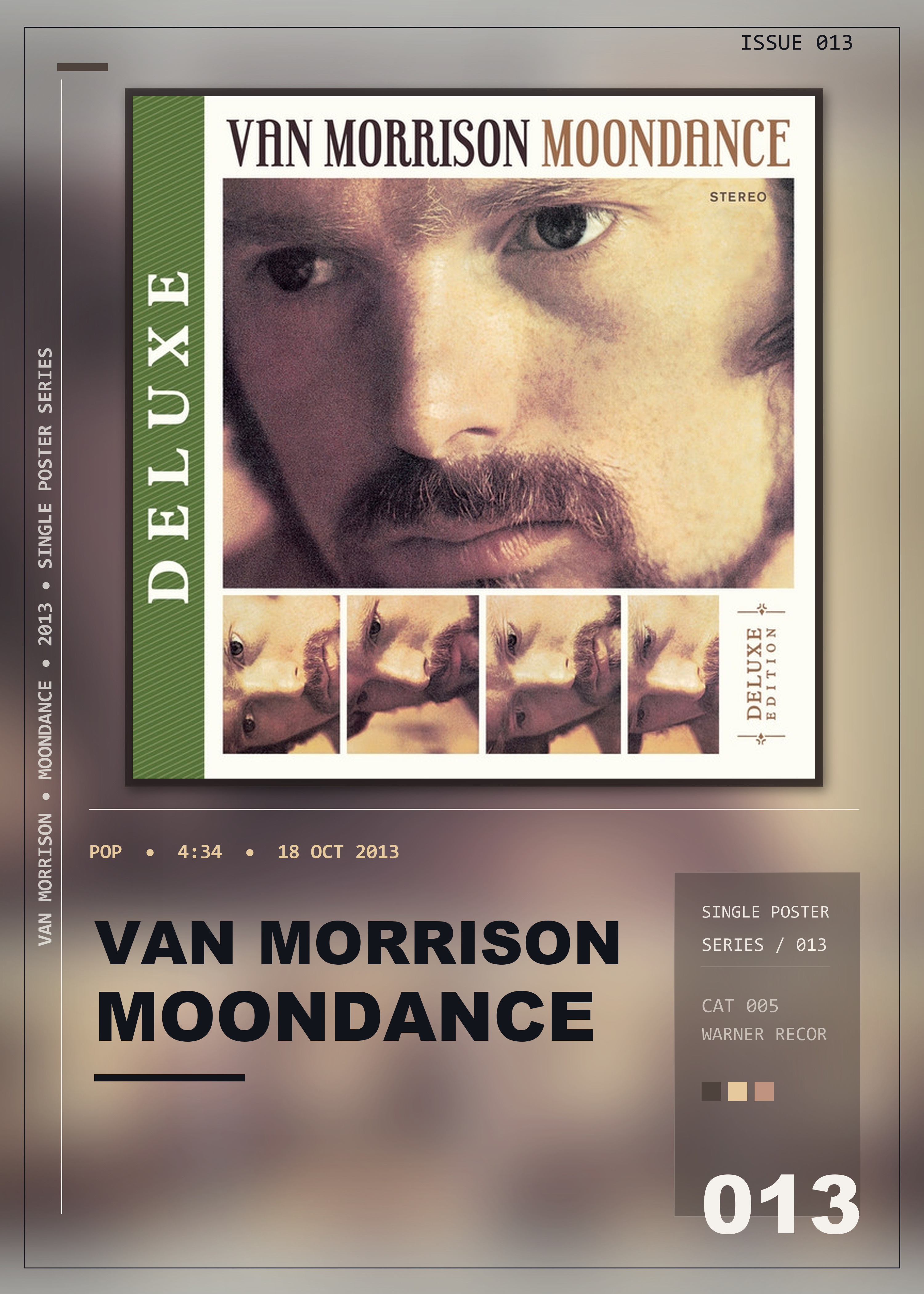 Music poster: Van Morrison - Moondance