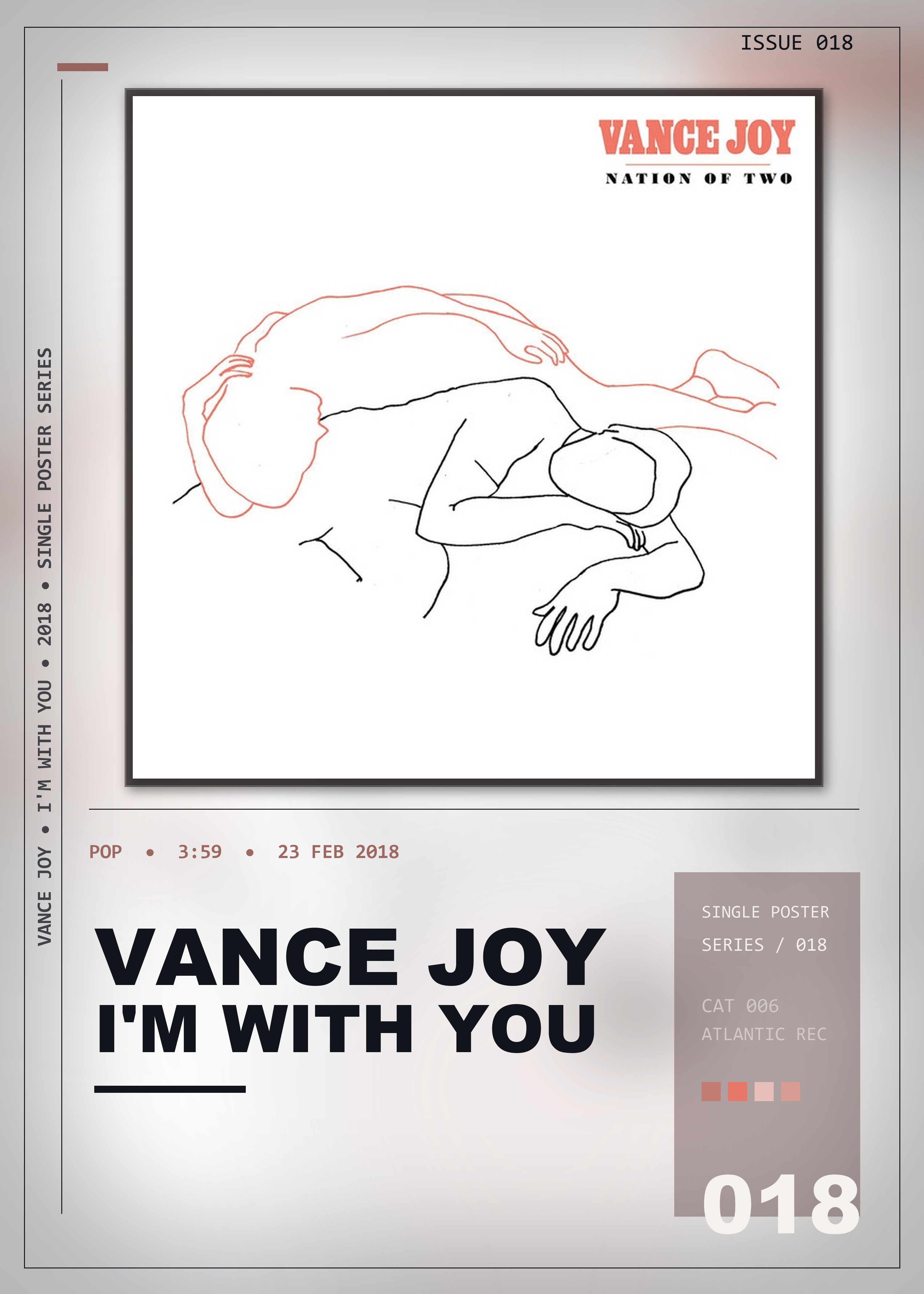 Music poster: Vance Joy - Im With You