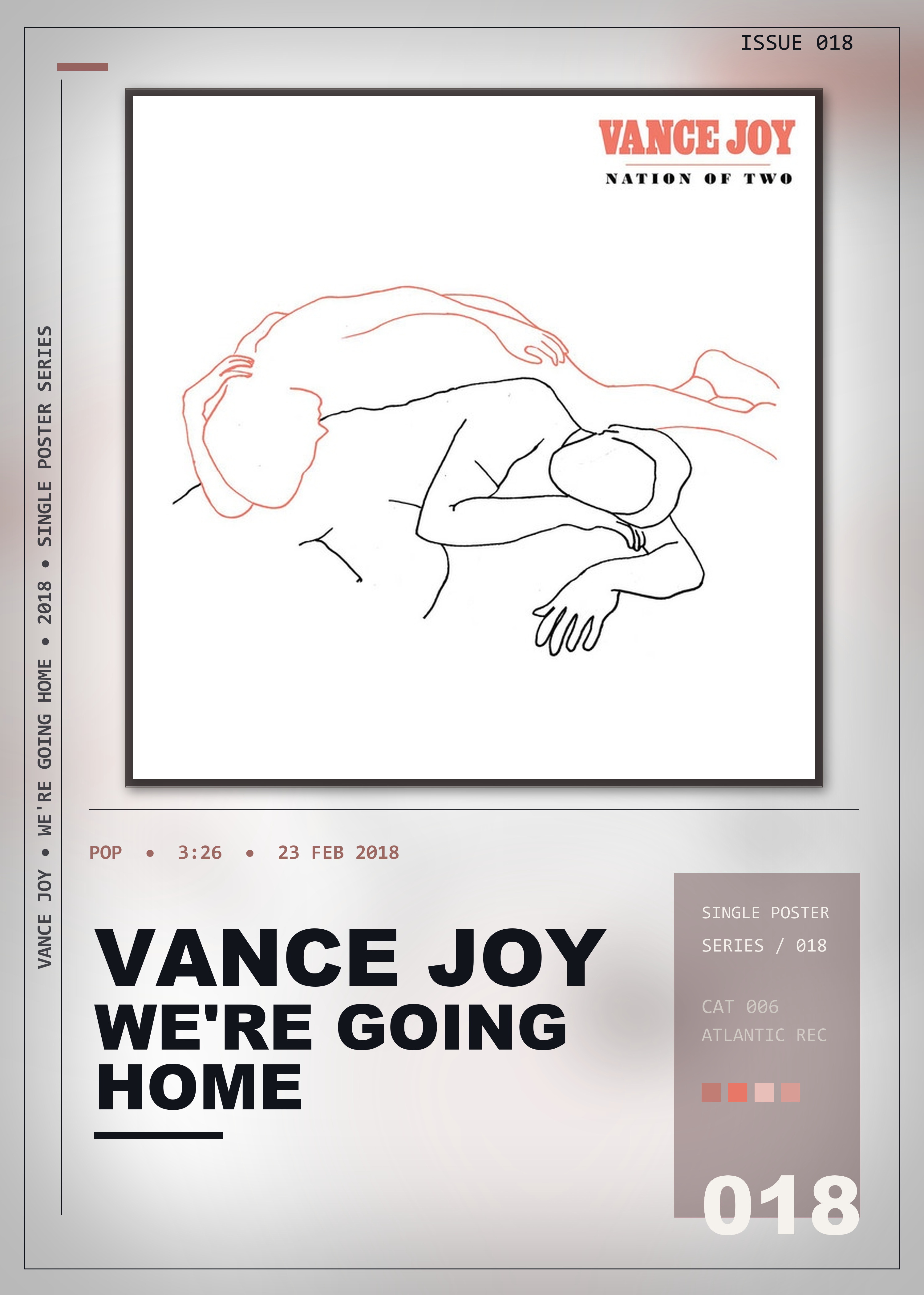 Music poster: Vance Joy - Were Going Home