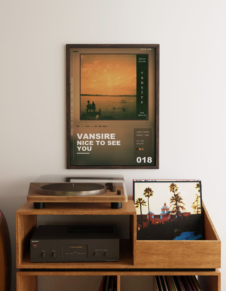 Music poster: Vansire - Nice to See You