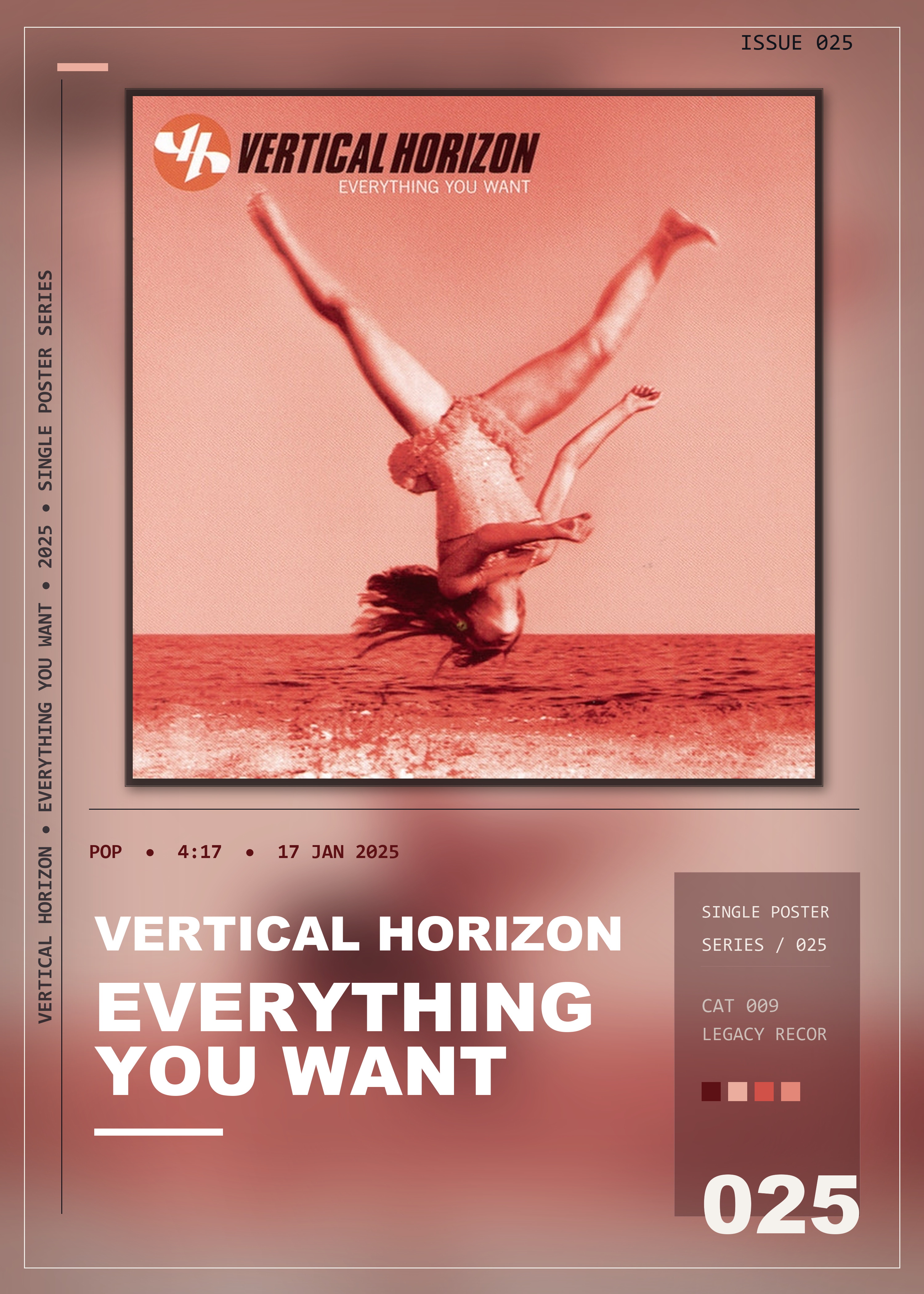 Music poster: Vertical Horizon - Everything You Want