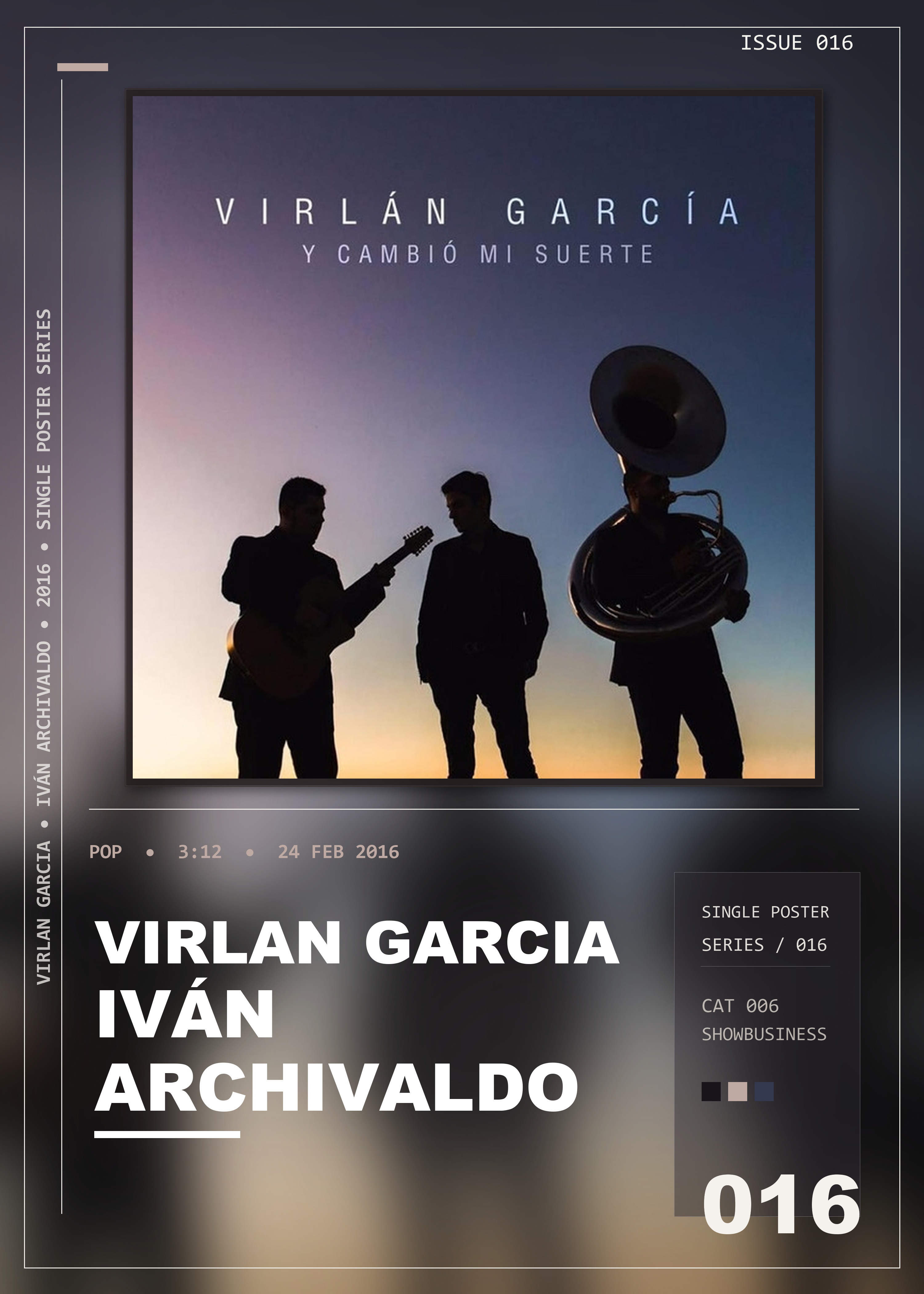Music poster: Virlan Garcia - Iván Archivaldo