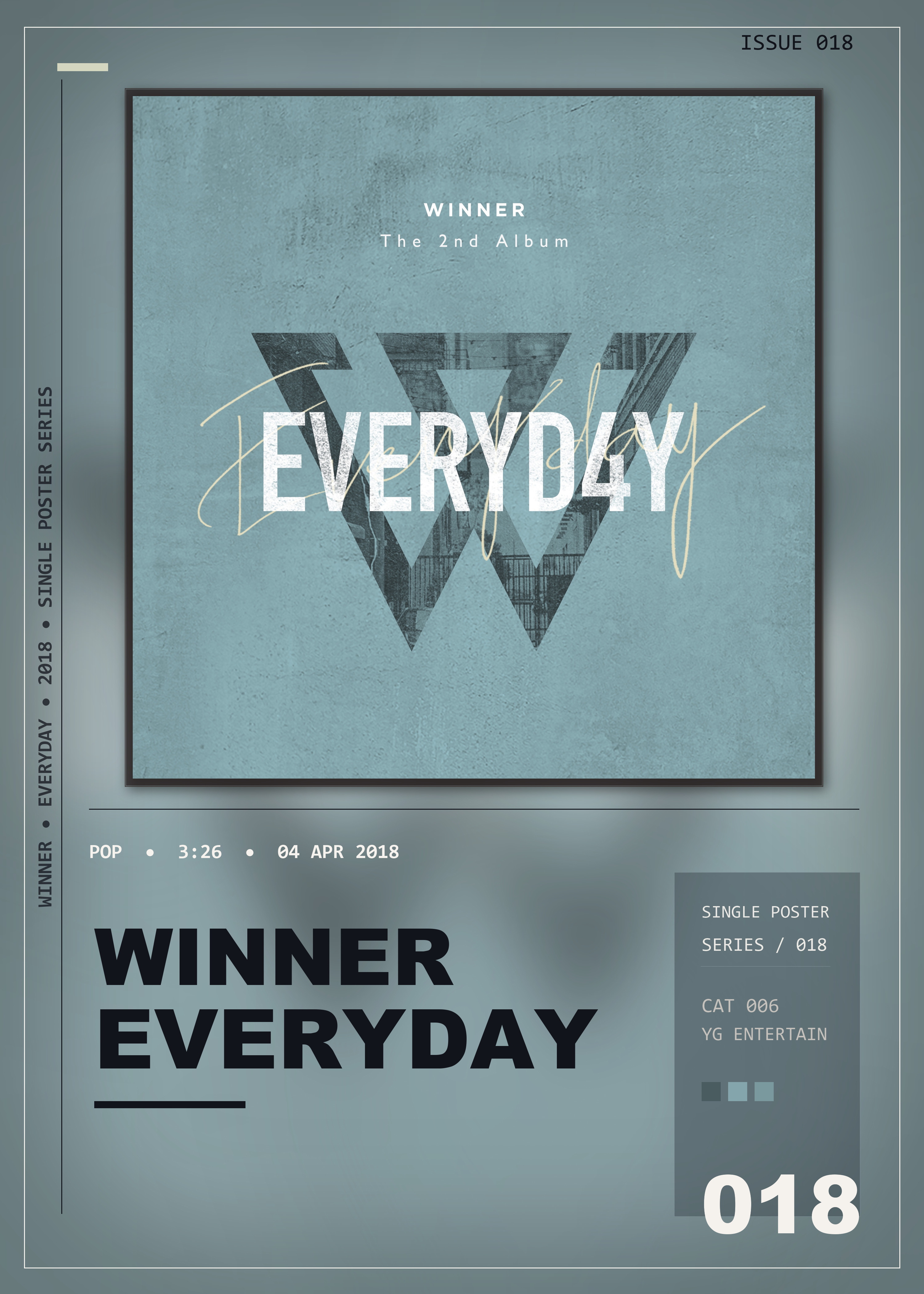 Music poster: WINNER - EVERYDAY