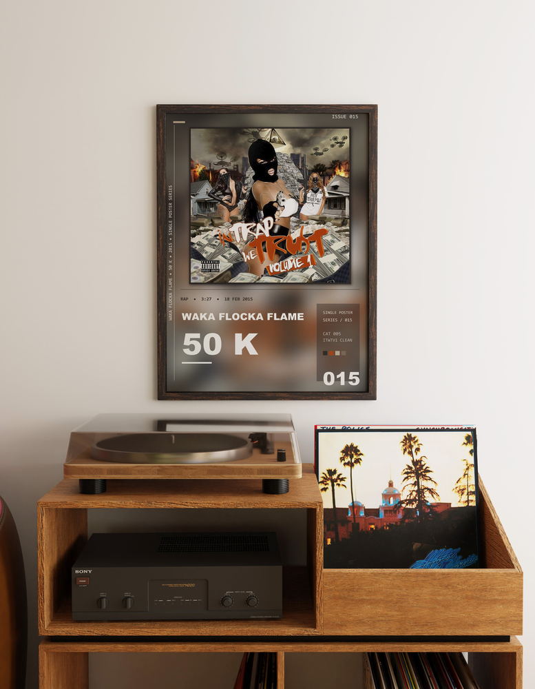 Music poster: Waka Flocka Flame - 50 K