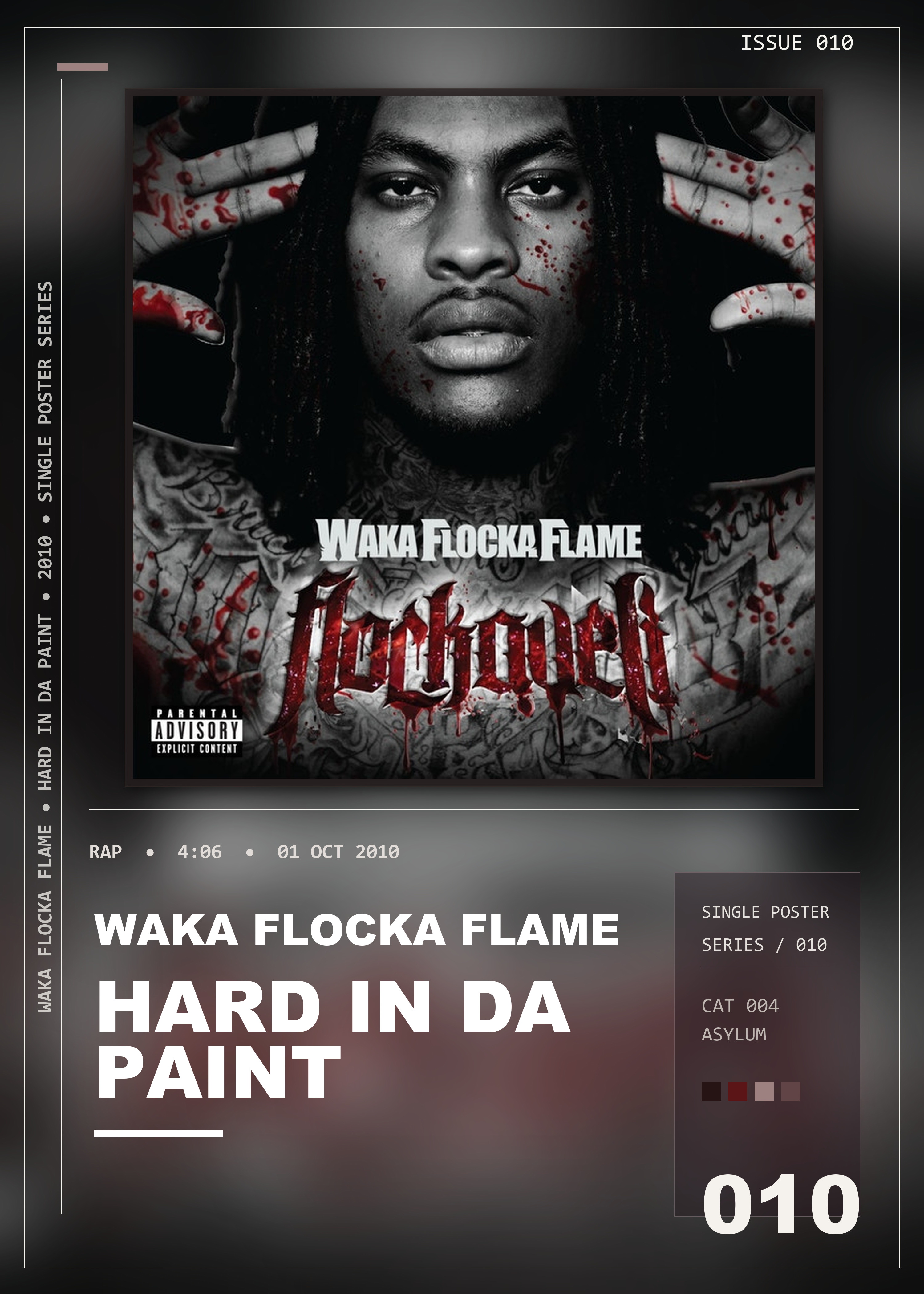 Music poster: Waka Flocka Flame - Hard In Da Paint