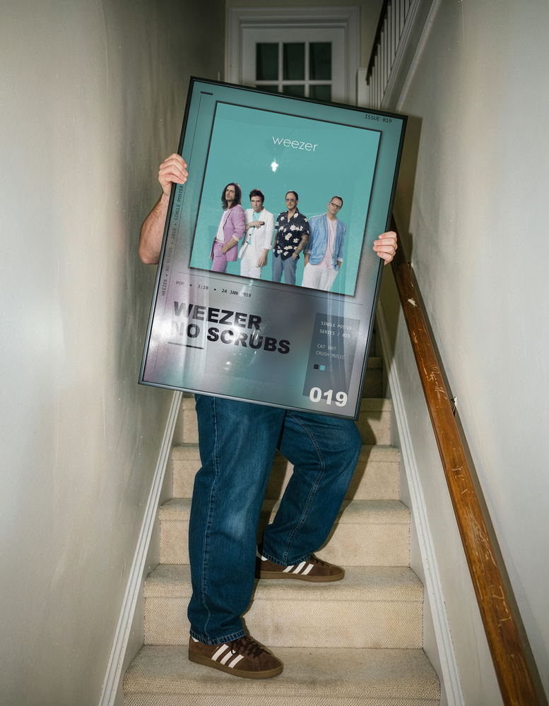 Music poster: Weezer - No Scrubs