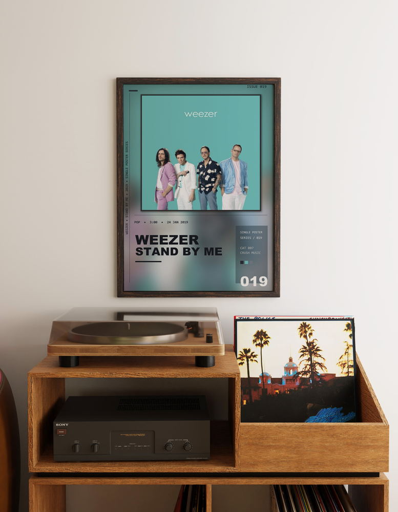 Music poster: Weezer - Stand By Me