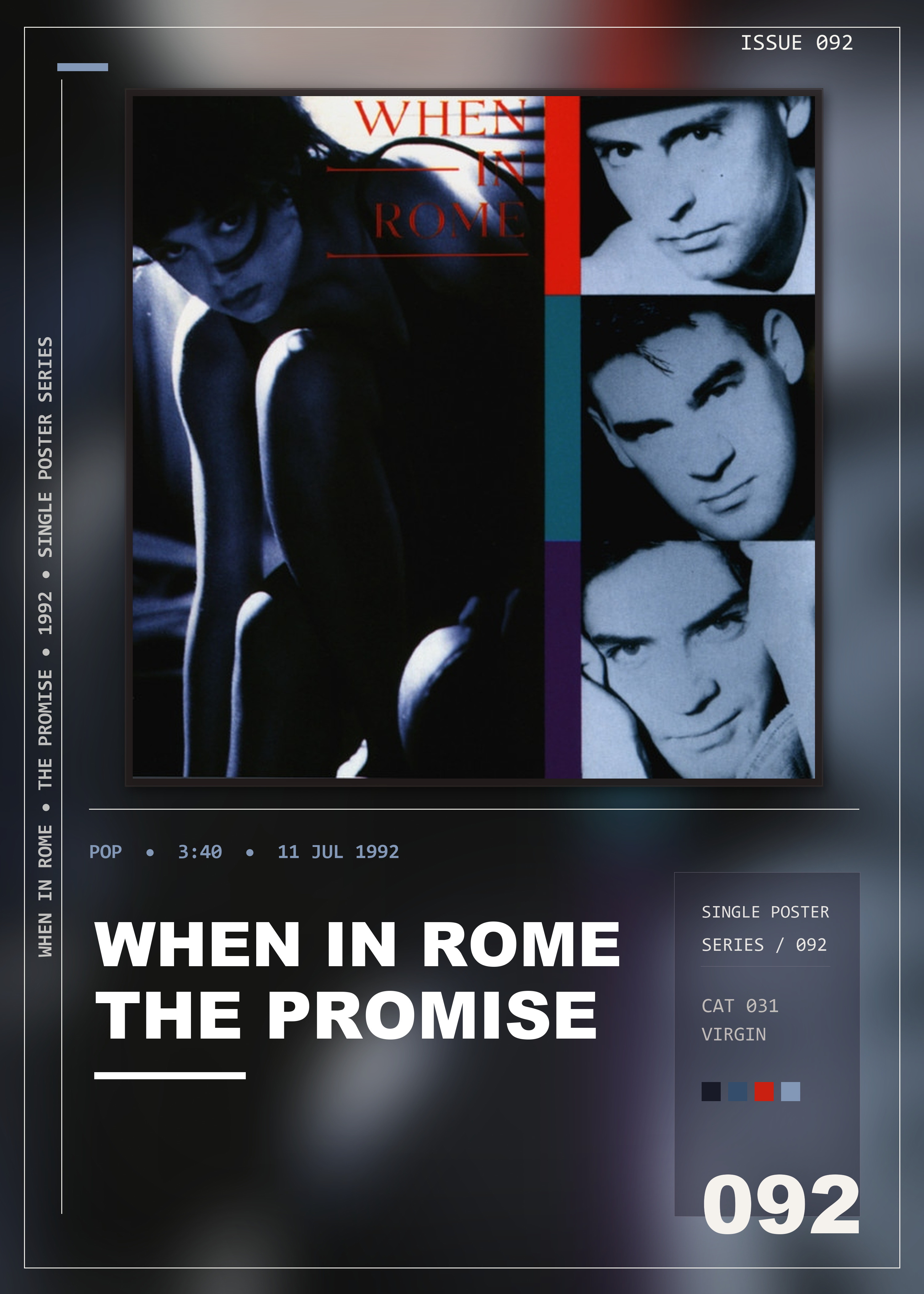 Music poster: When In Rome - The Promise