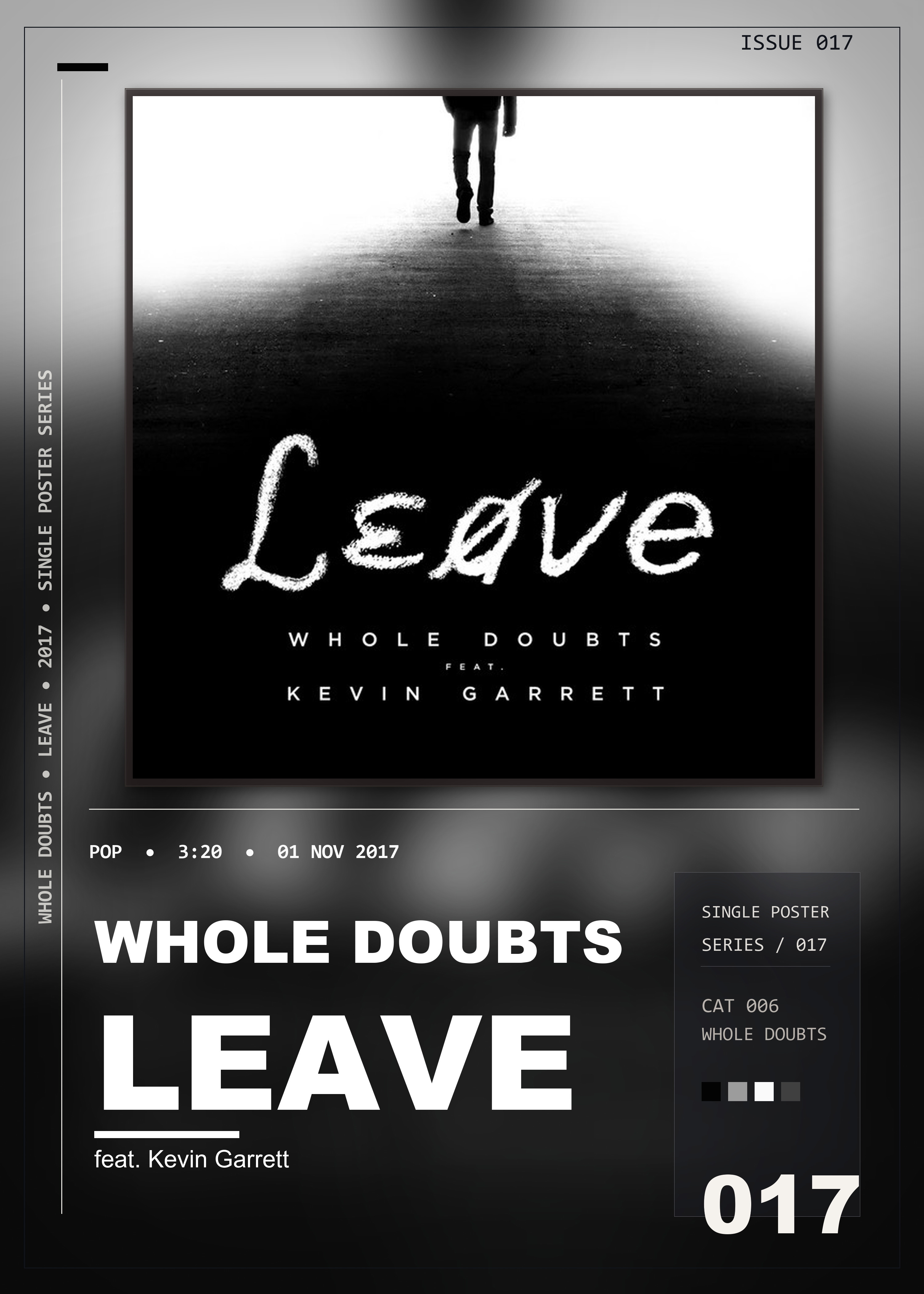 Music poster: Whole Doubts - Leave feat Kevin Garrett