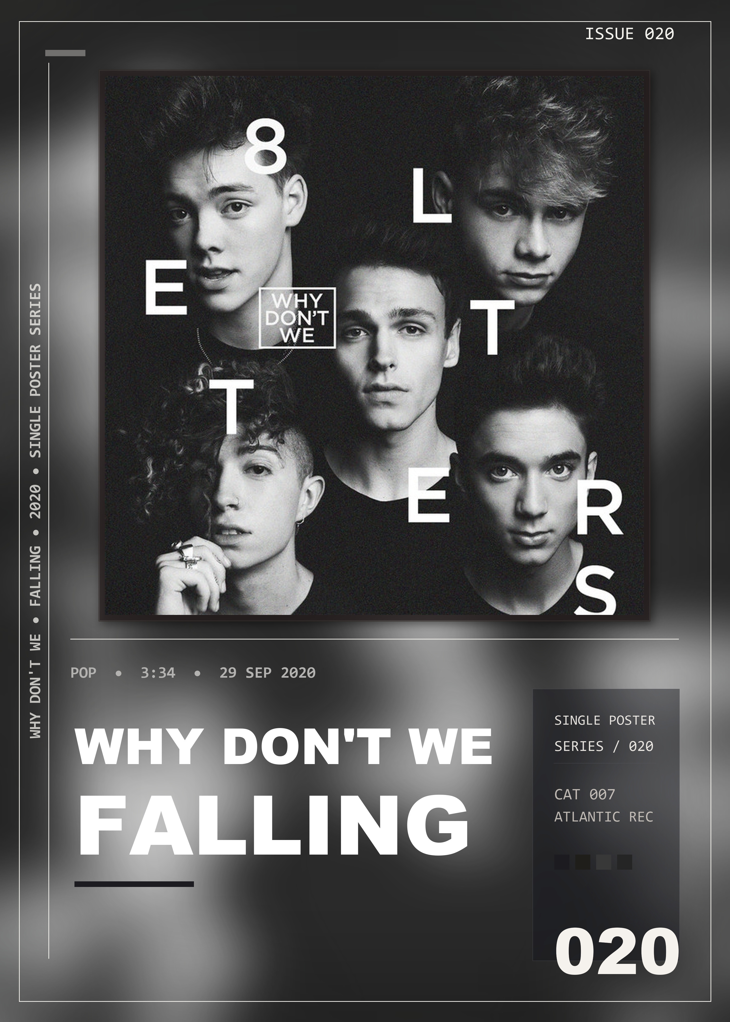 Music poster: Why Dont We - Falling