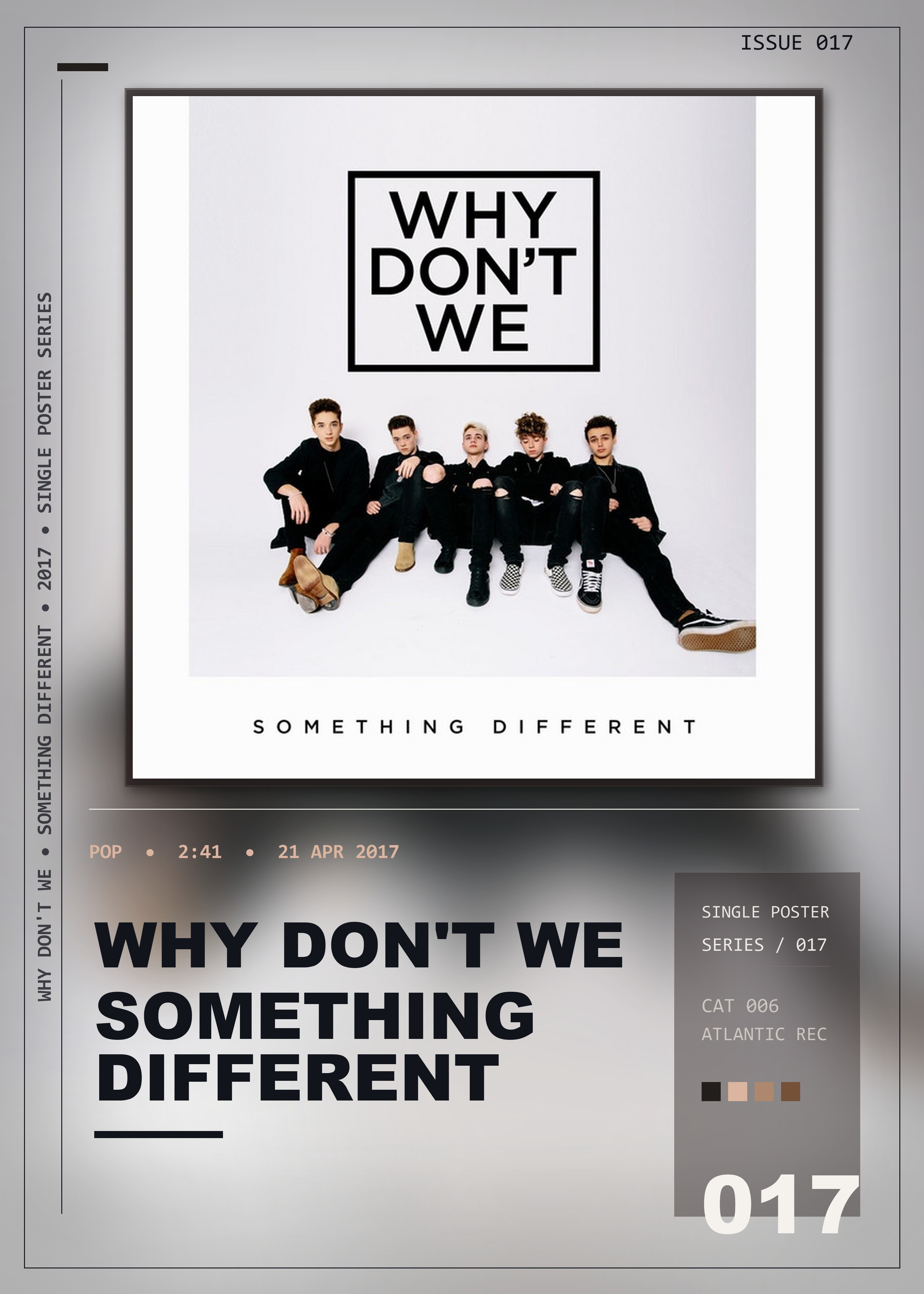 Music poster: Why Dont We - Something Different