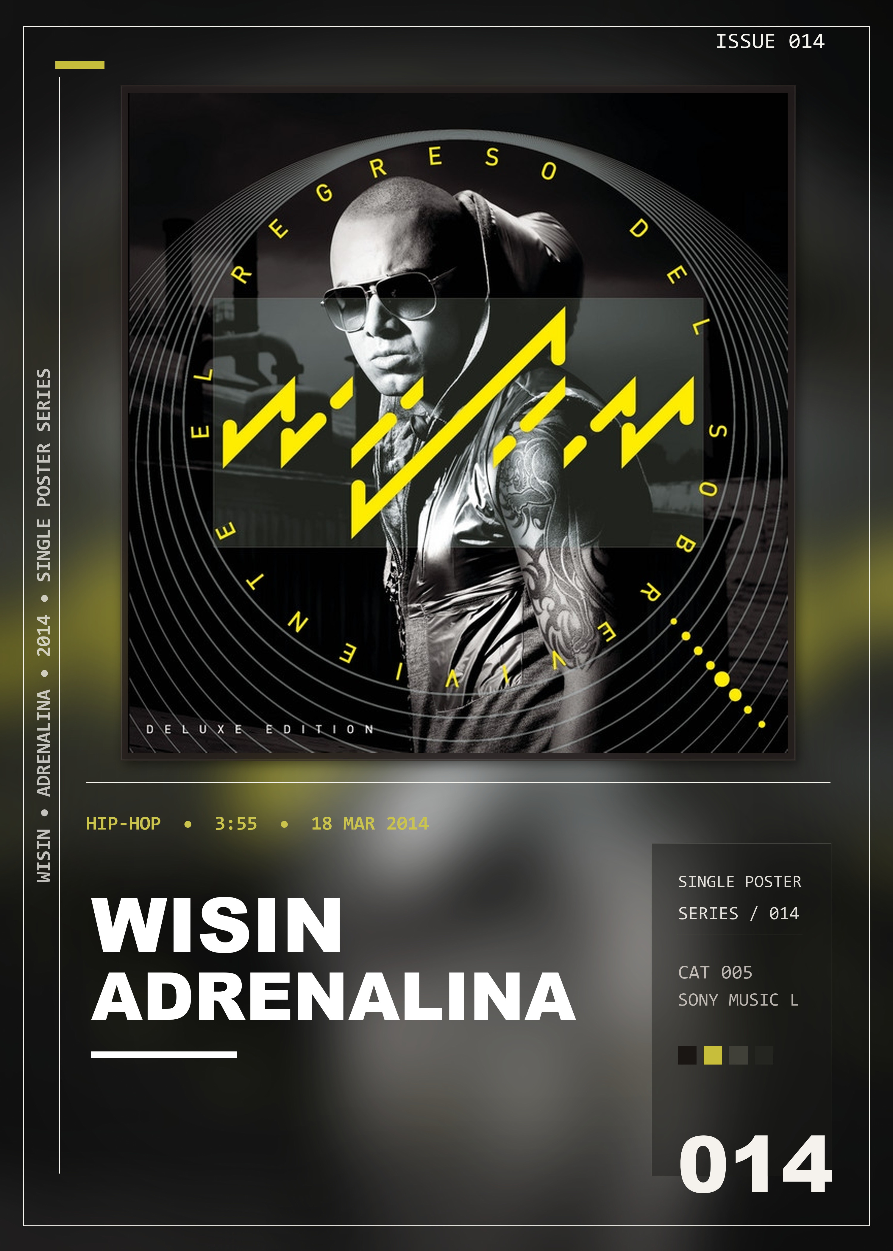 Music poster: Wisin - Adrenalina