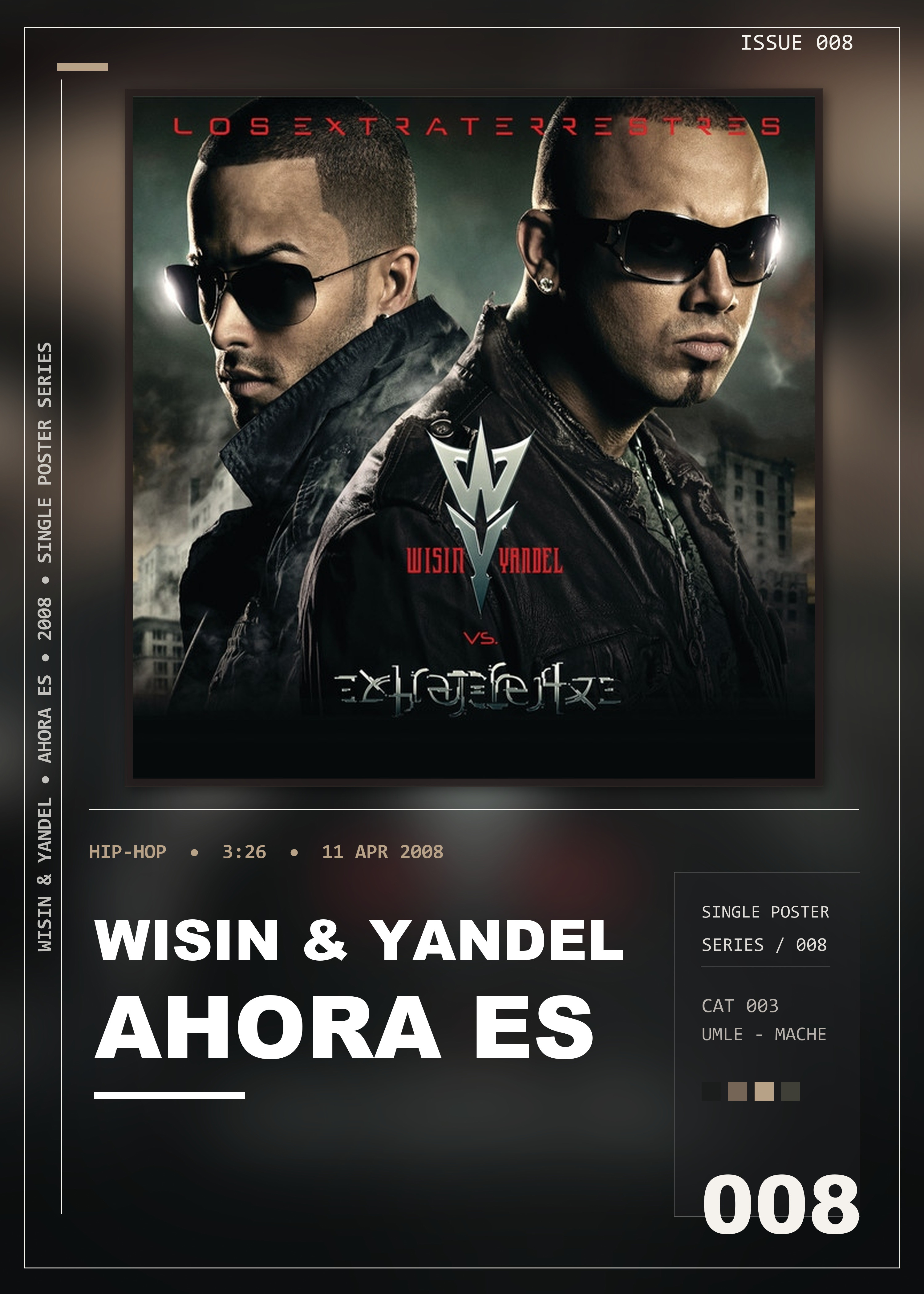 Music poster: Wisin Yandel - Ahora Es