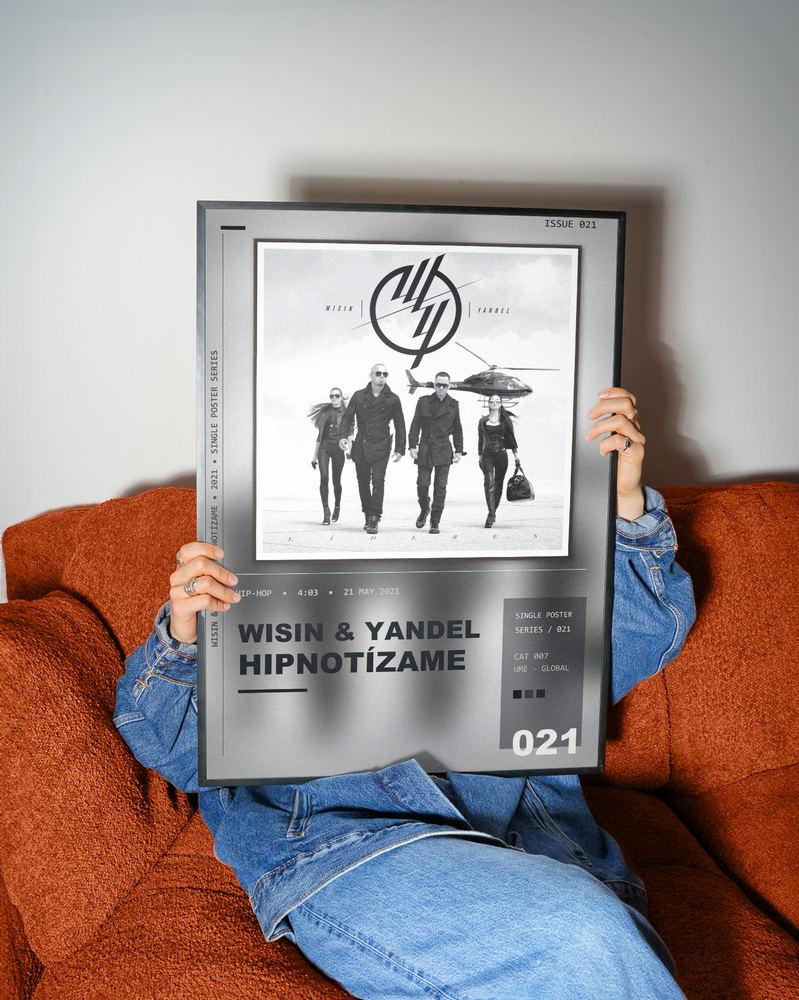 Music poster: Wisin Yandel - Hipnotízame