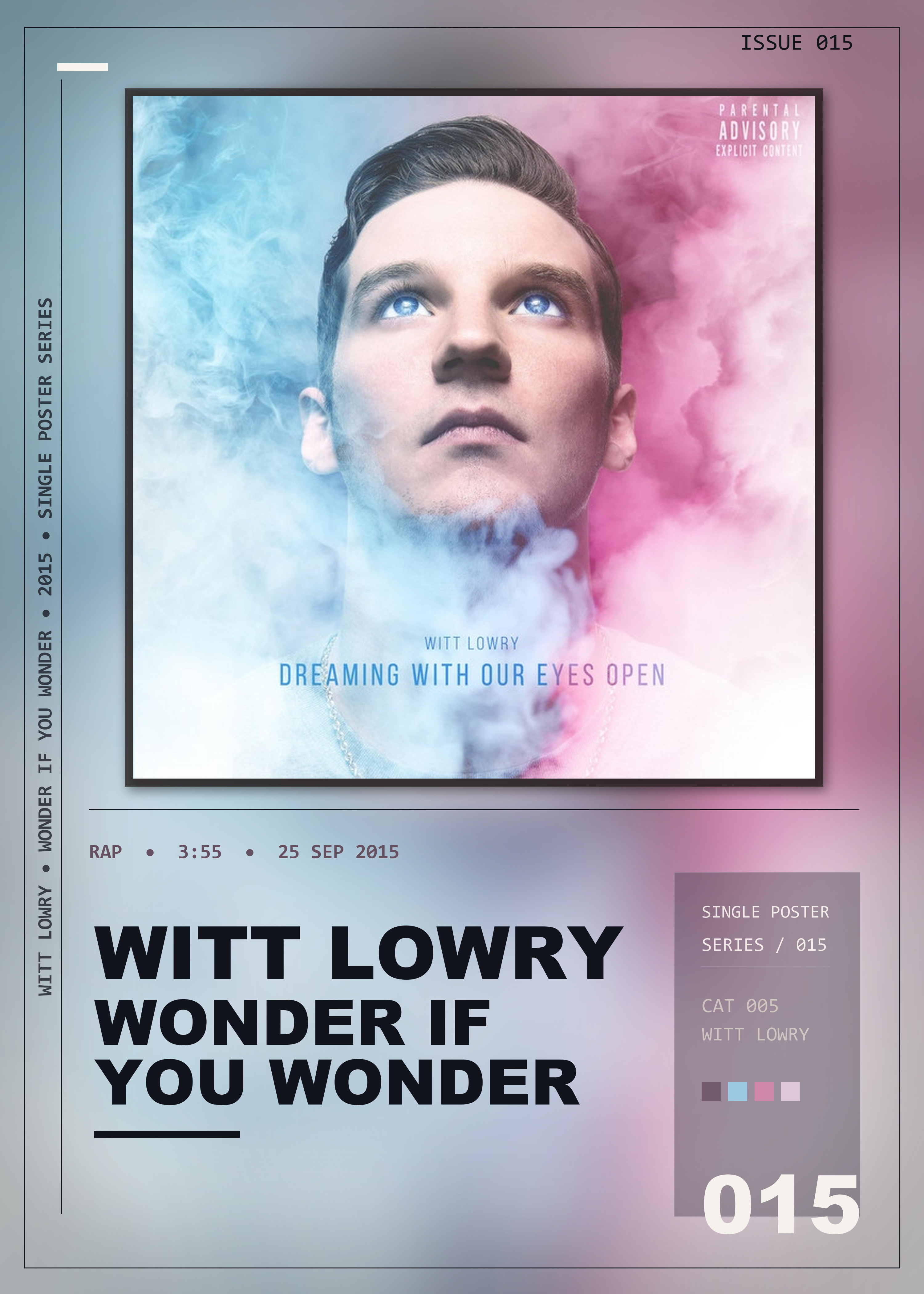 Music poster: Witt Lowry - Wonder If You Wonder
