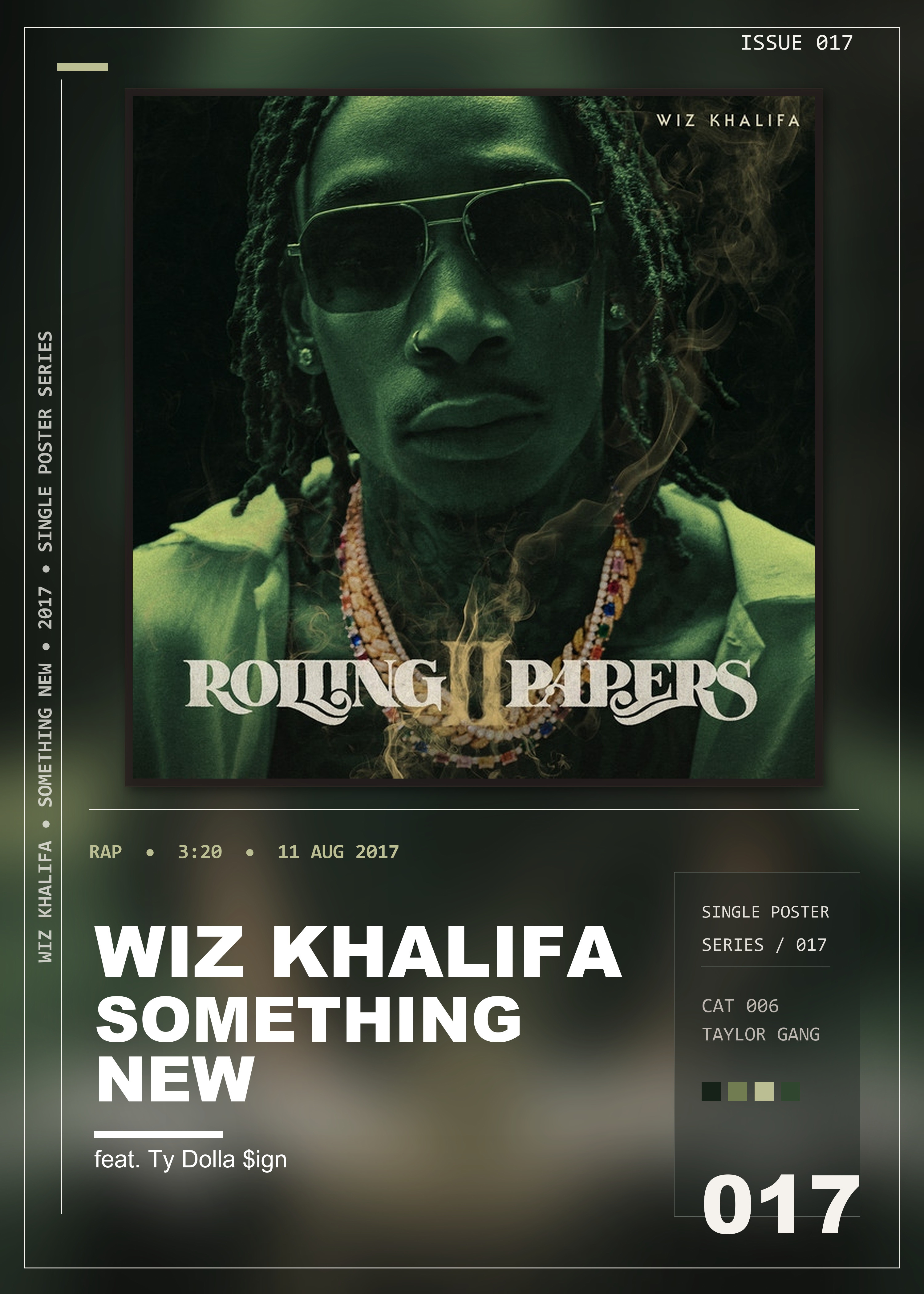Music poster: Wiz Khalifa - Something New feat Ty Dolla ign