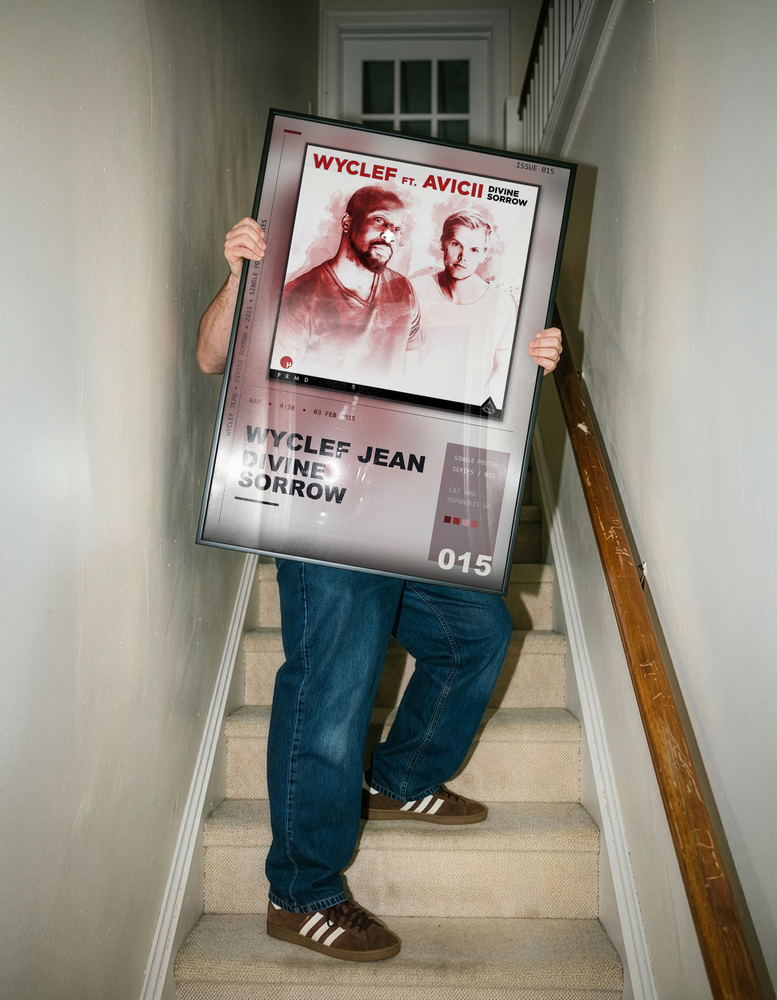 Music poster: Wyclef Jean - Divine Sorrow