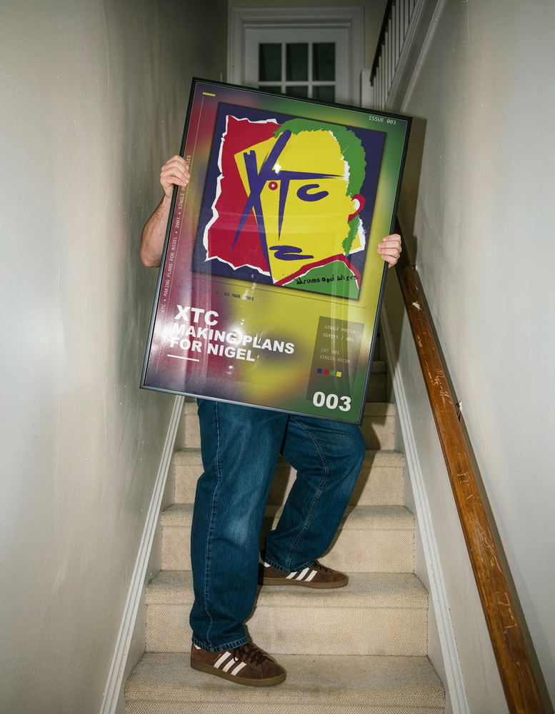 Music poster: XTC - Making Plans For Nigel