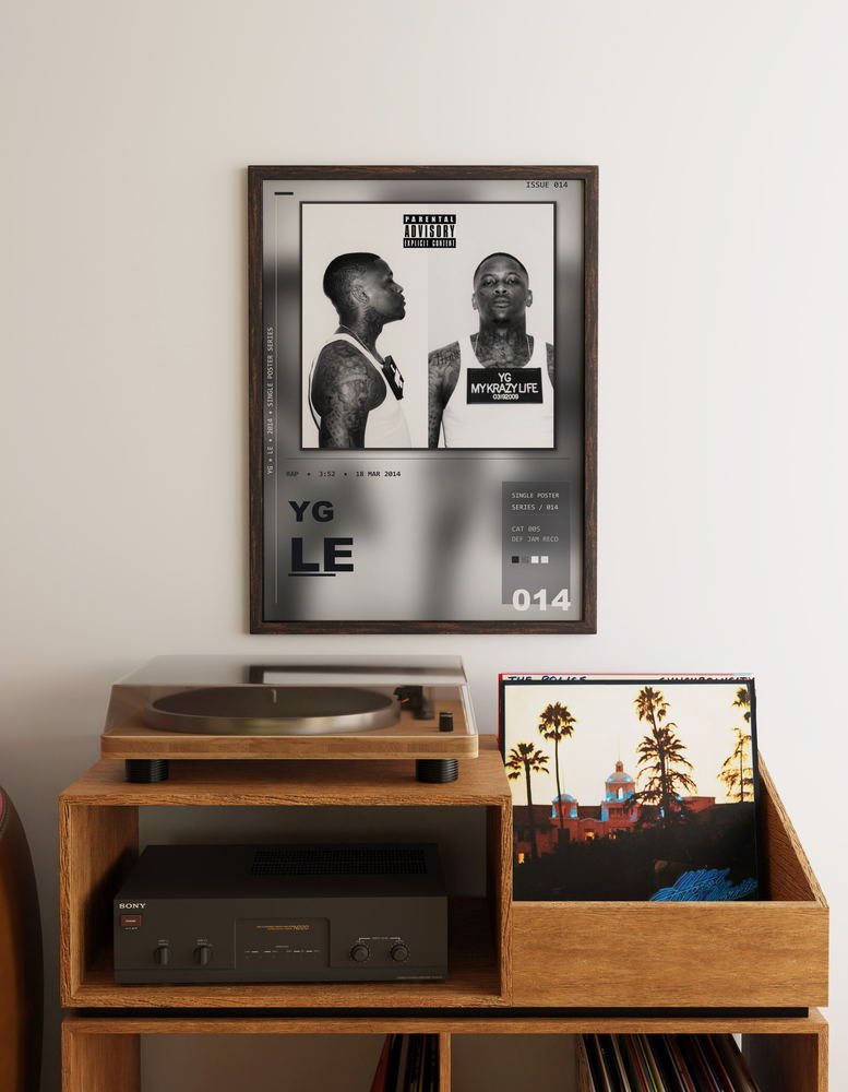 Music poster: YG - Left Right
