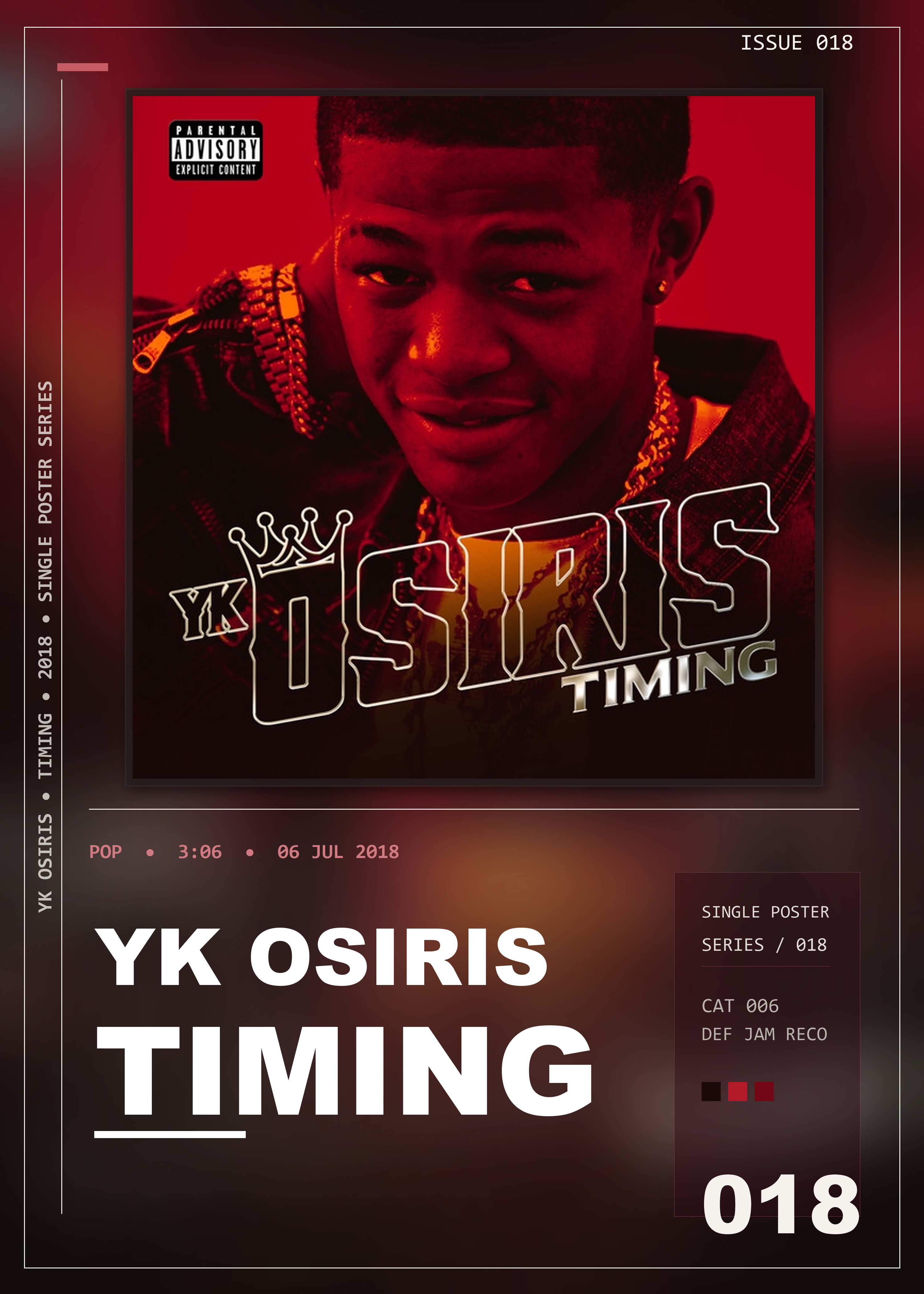 Music poster: YK Osiris - Timing