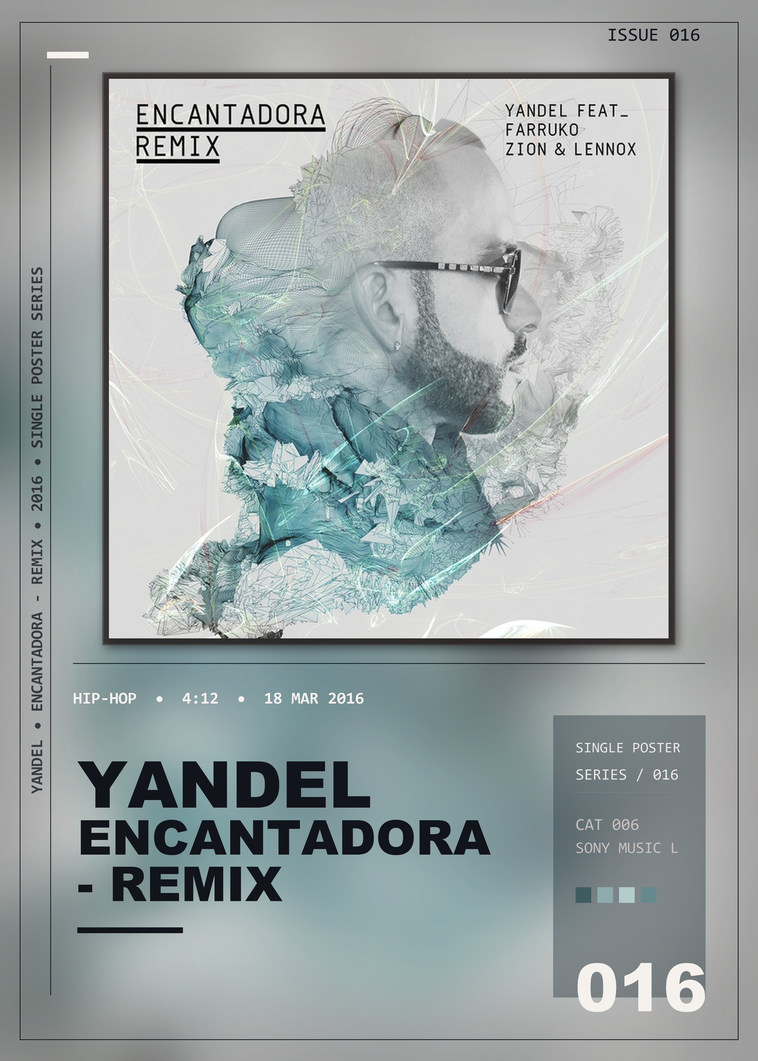 Music poster: Yandel - Encantadora - Remix