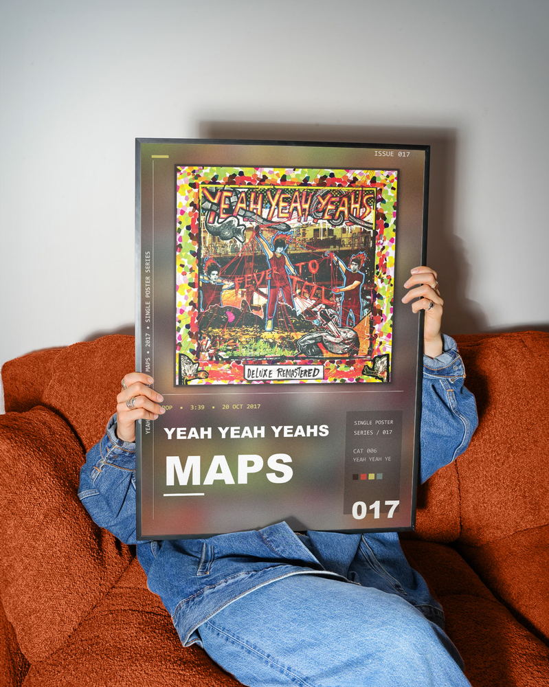 Music poster: Yeah Yeah Yeahs - Maps