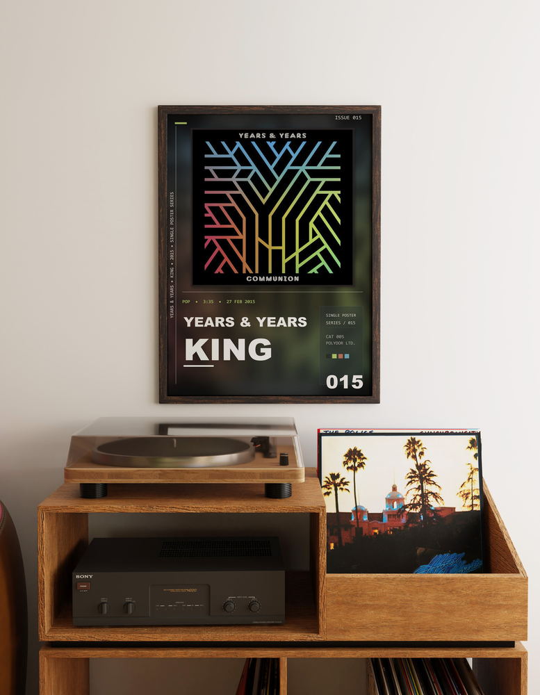 Music poster: Years Years - King