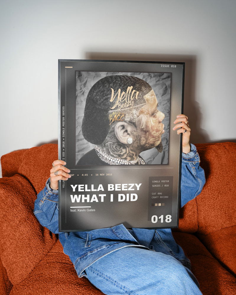 Music poster: Yella Beezy - What I Did feat Kevin Gates