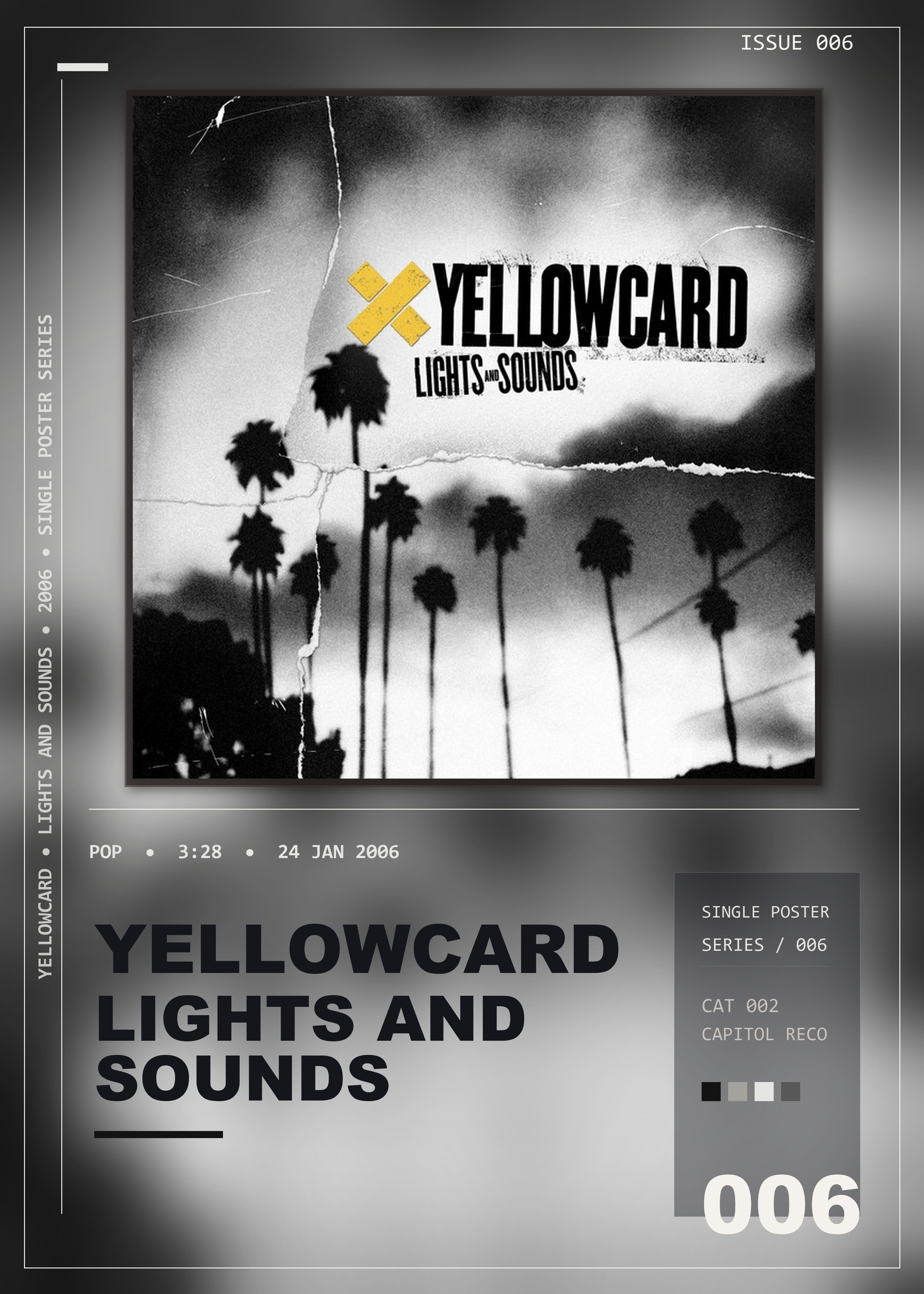 Music poster: Yellowcard - Lights And Sounds