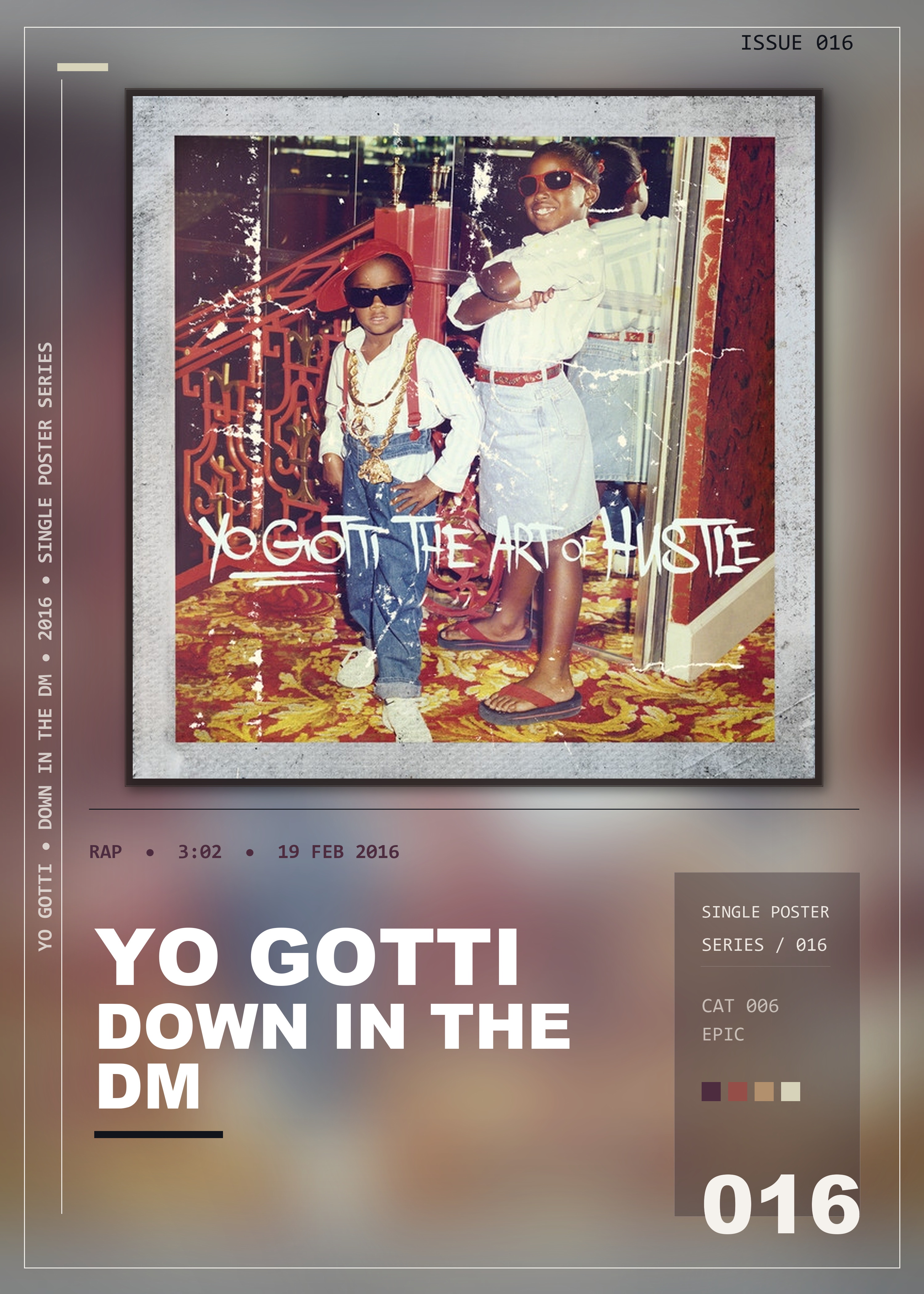 Music poster: Yo Gotti - Down In the DM