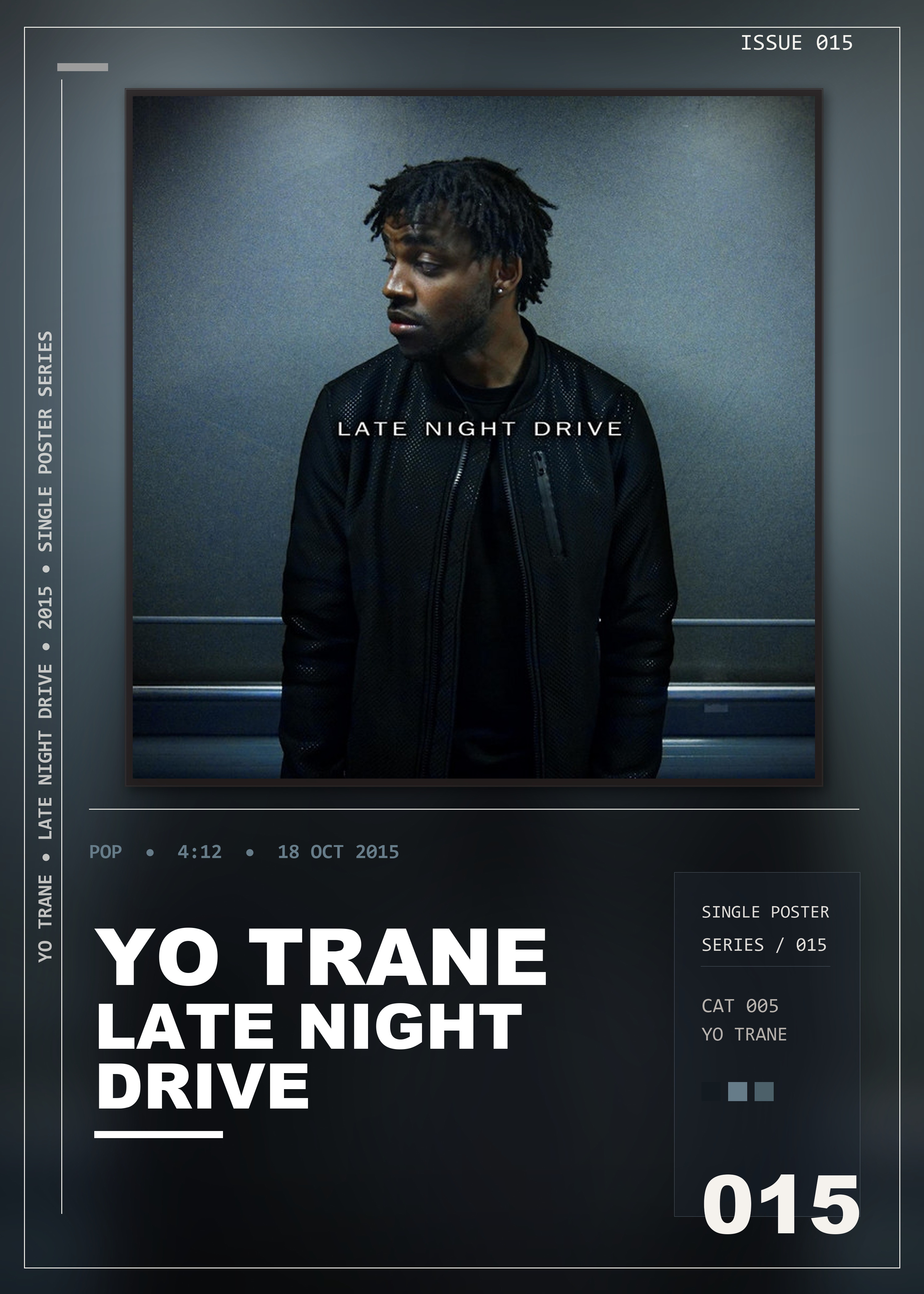 Music poster: Yo Trane - Late Night Drive
