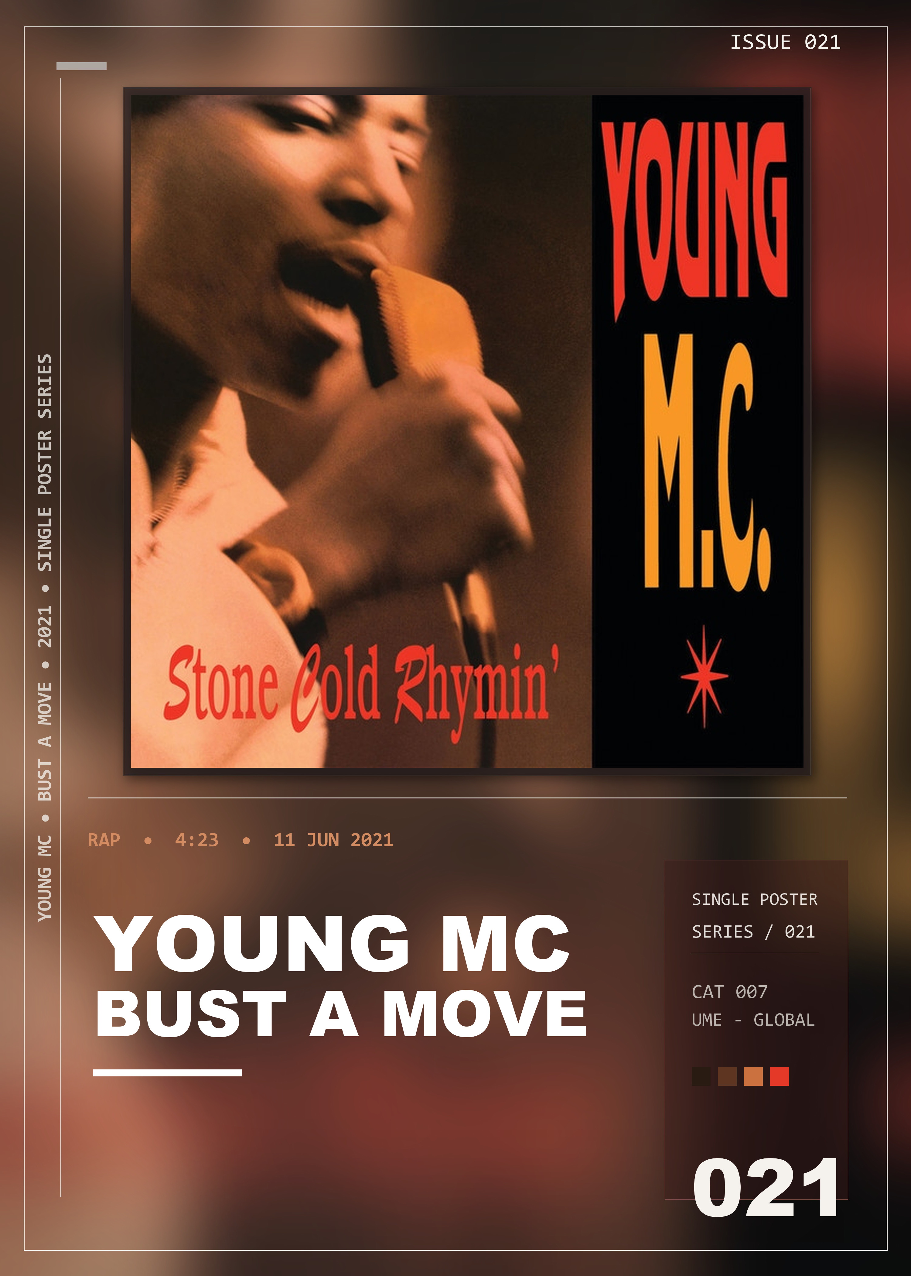 Music poster: Young MC - Bust A Move