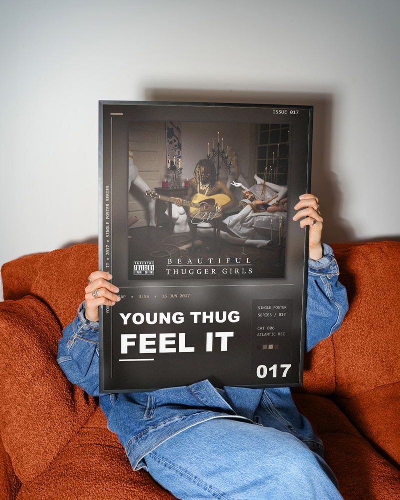 Music poster: Young Thug - Feel It