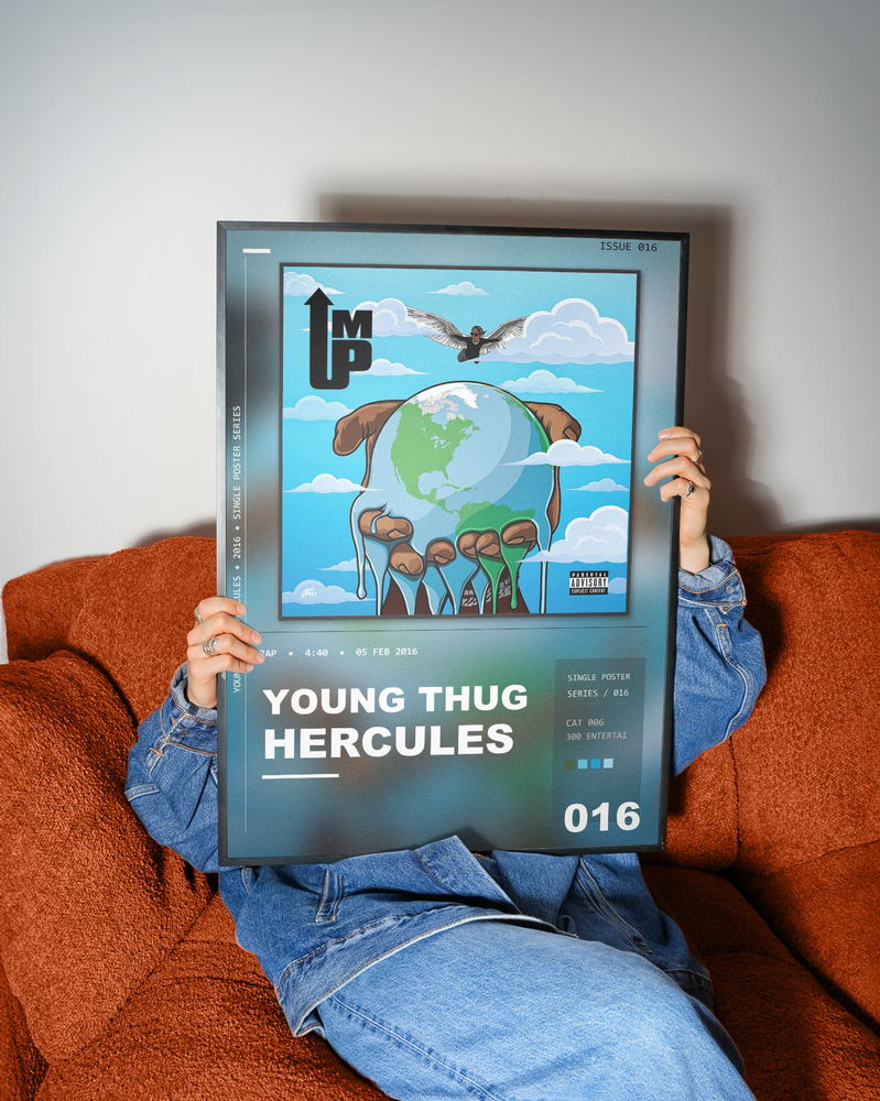 Music poster: Young Thug - Hercules