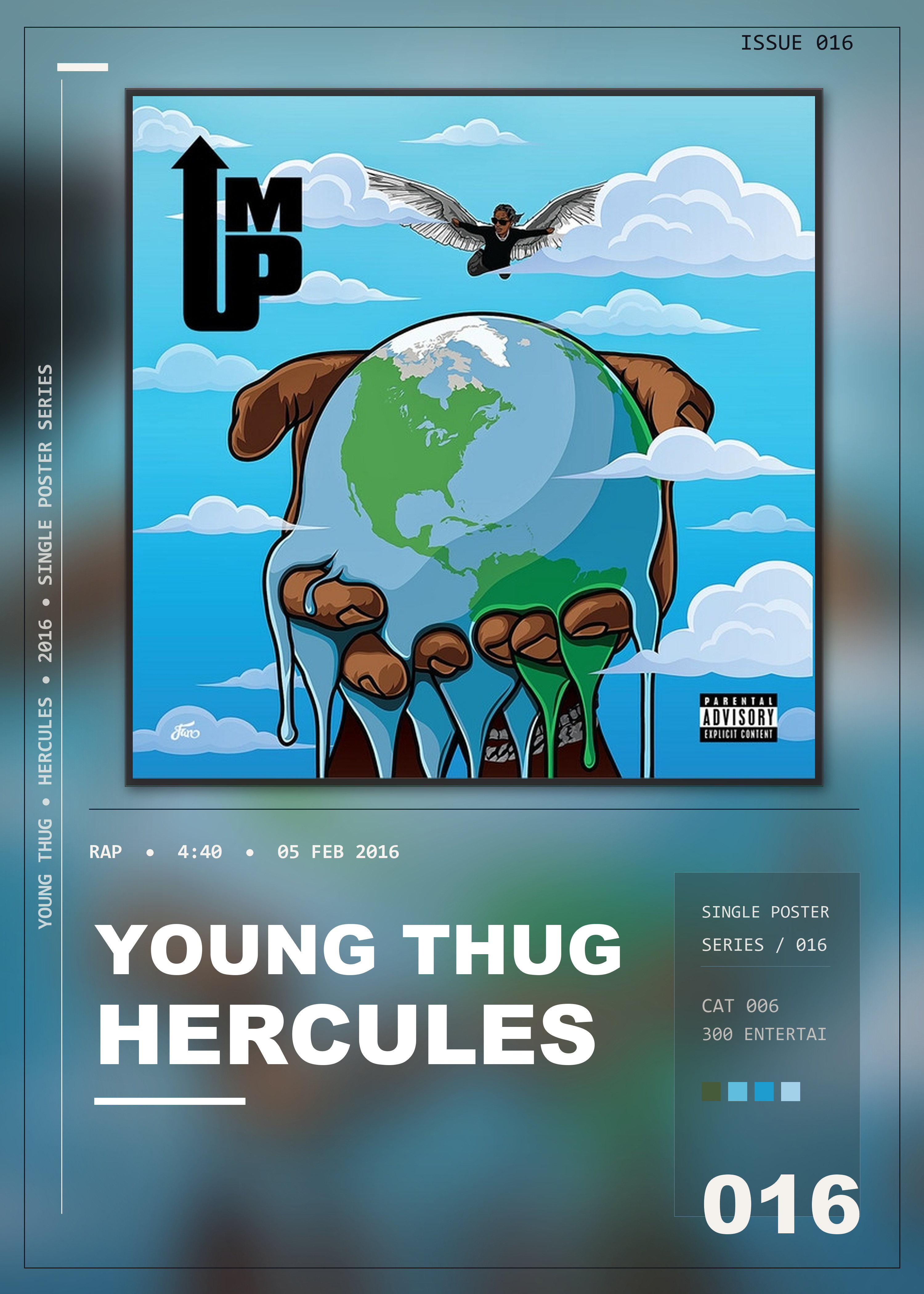 Music poster: Young Thug - Hercules