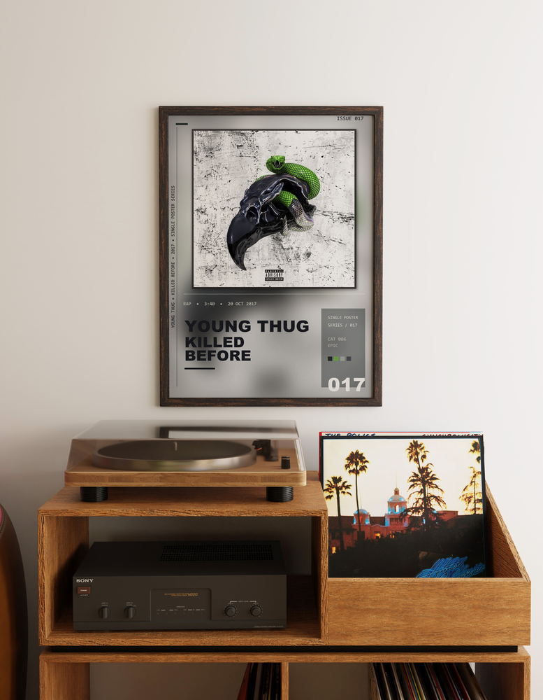 Music poster: Young Thug - Killed Before