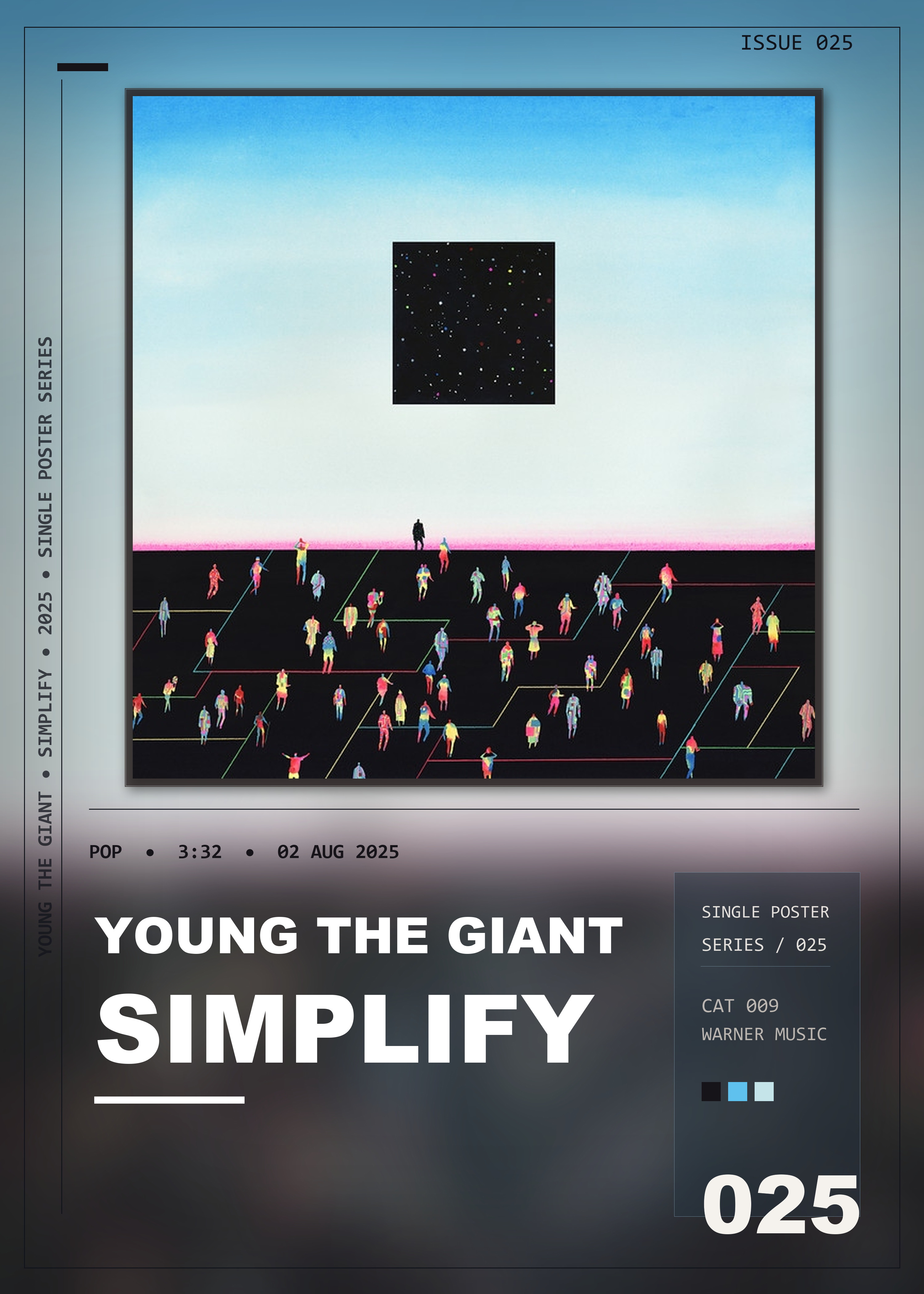 Music poster: Young the Giant - Simplify