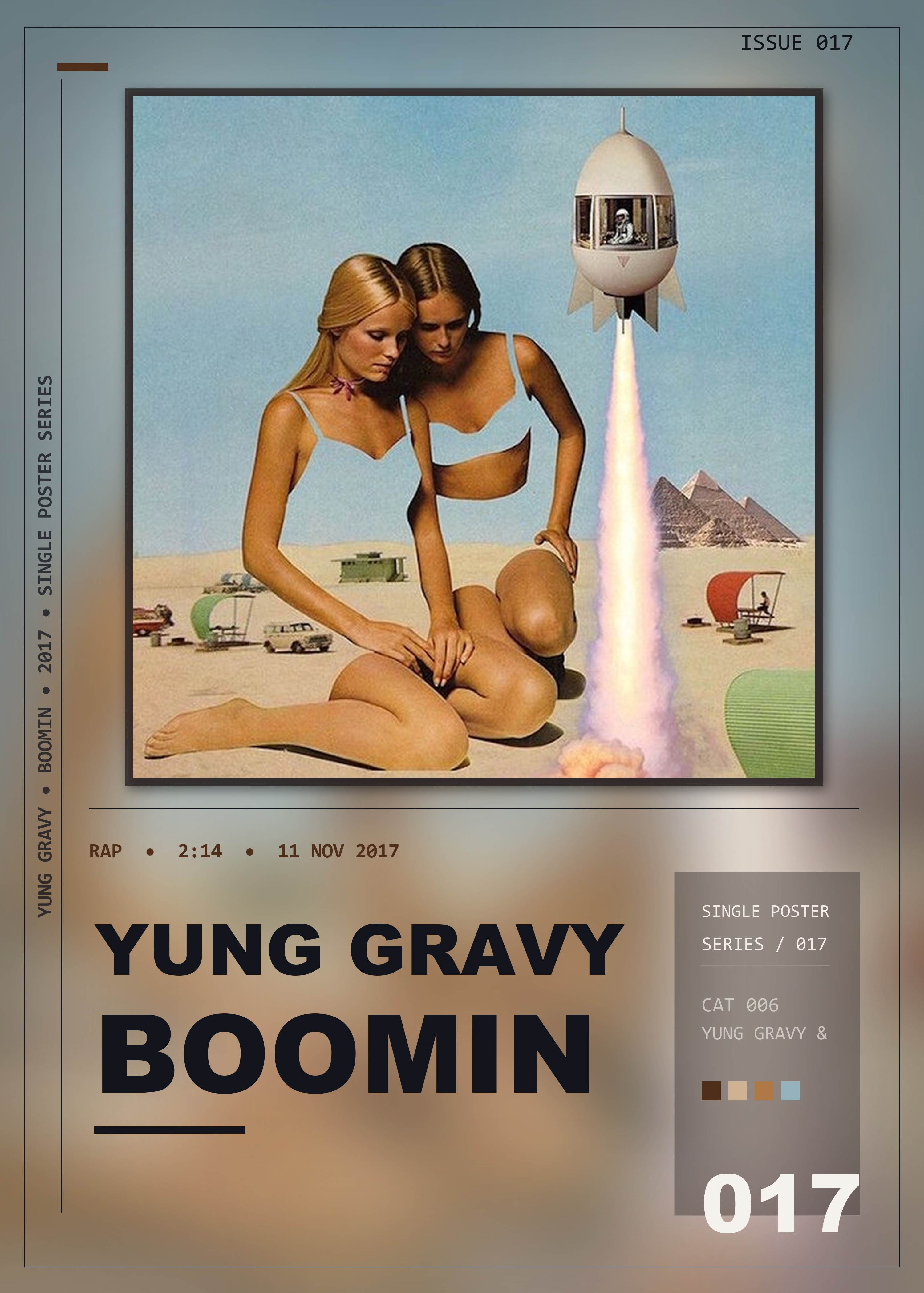 Music poster: Yung Gravy - Boomin