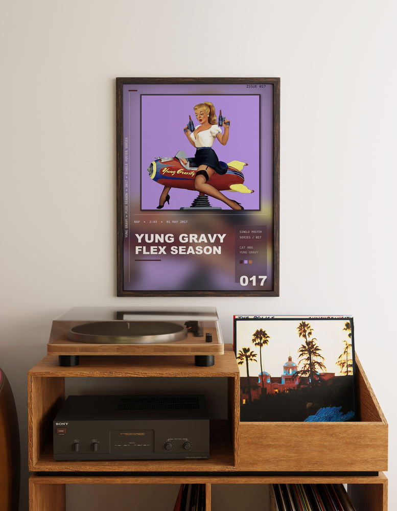 Music poster: Yung Gravy - Flex Season