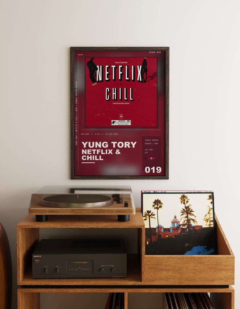 Music poster: Yung Tory - Netflix Chill