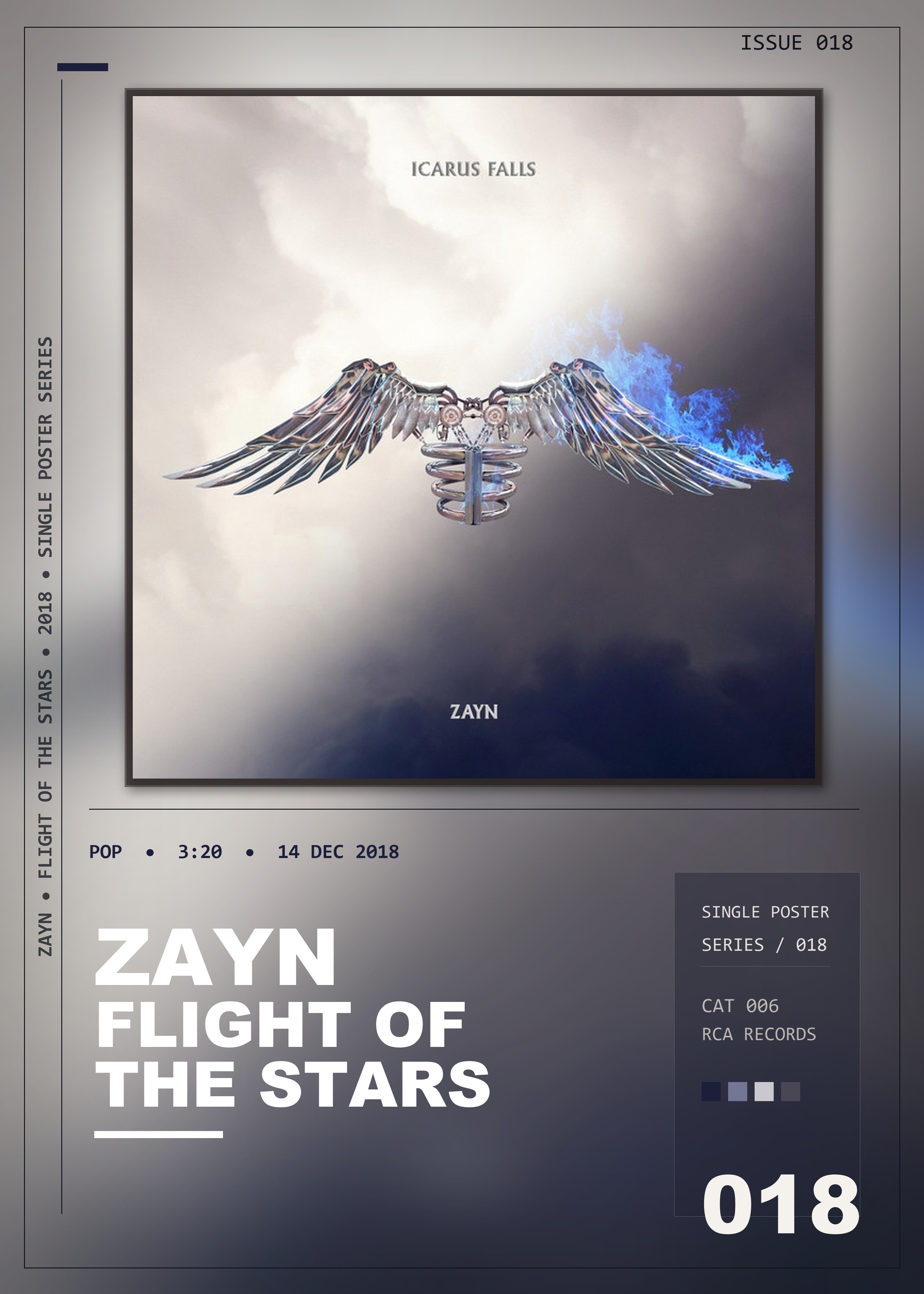 Music poster: ZAYN - Flight Of The Stars