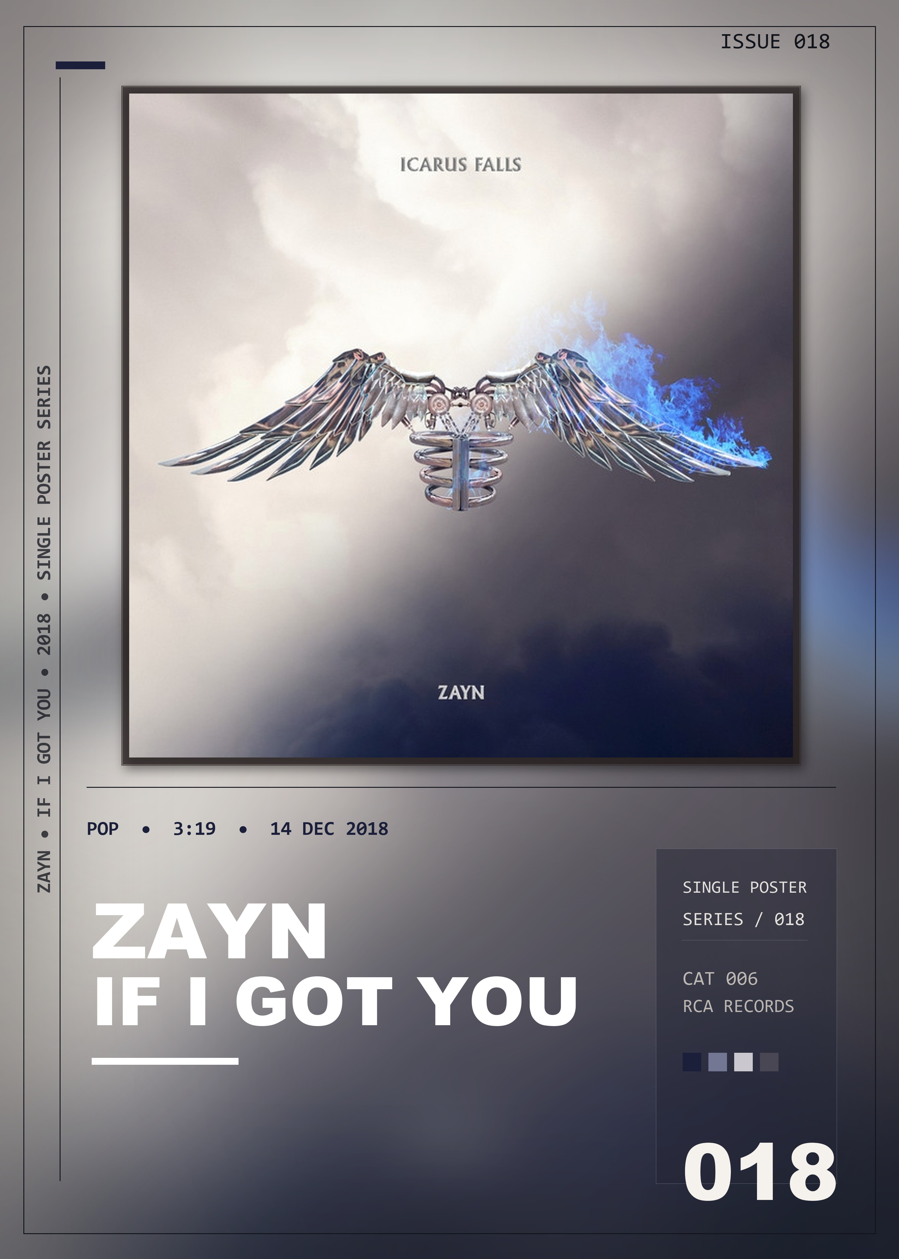 Music poster: ZAYN - If I Got You